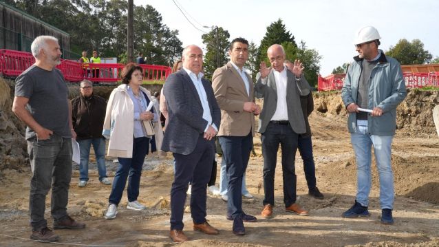 Inicio das obras do centro de talasoterapia de Vilanova Inicio das obras do centro de talasoterapia de Vilanova