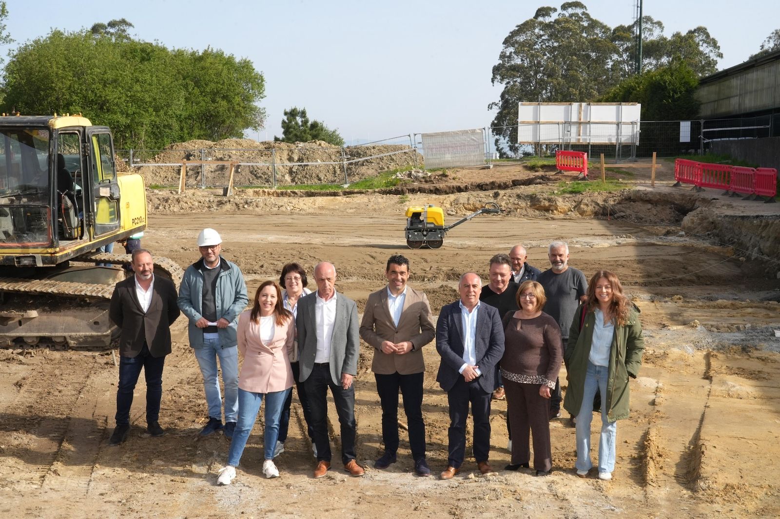 Inicio das obras do centro de talasoterapia de Vilanova