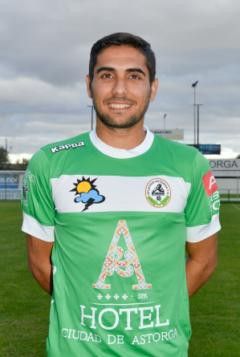 Borjas Martín na súa etapa no Atlético Astorga