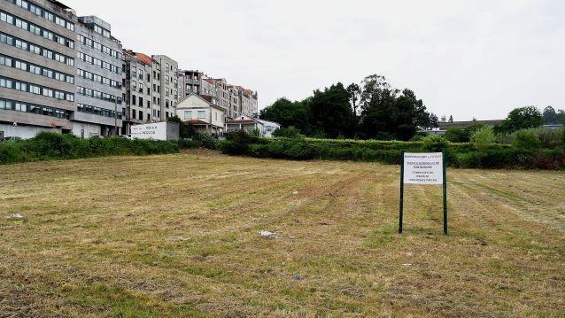 Zona afectada por el polígono de viviendas que quiere construír a Xunta
