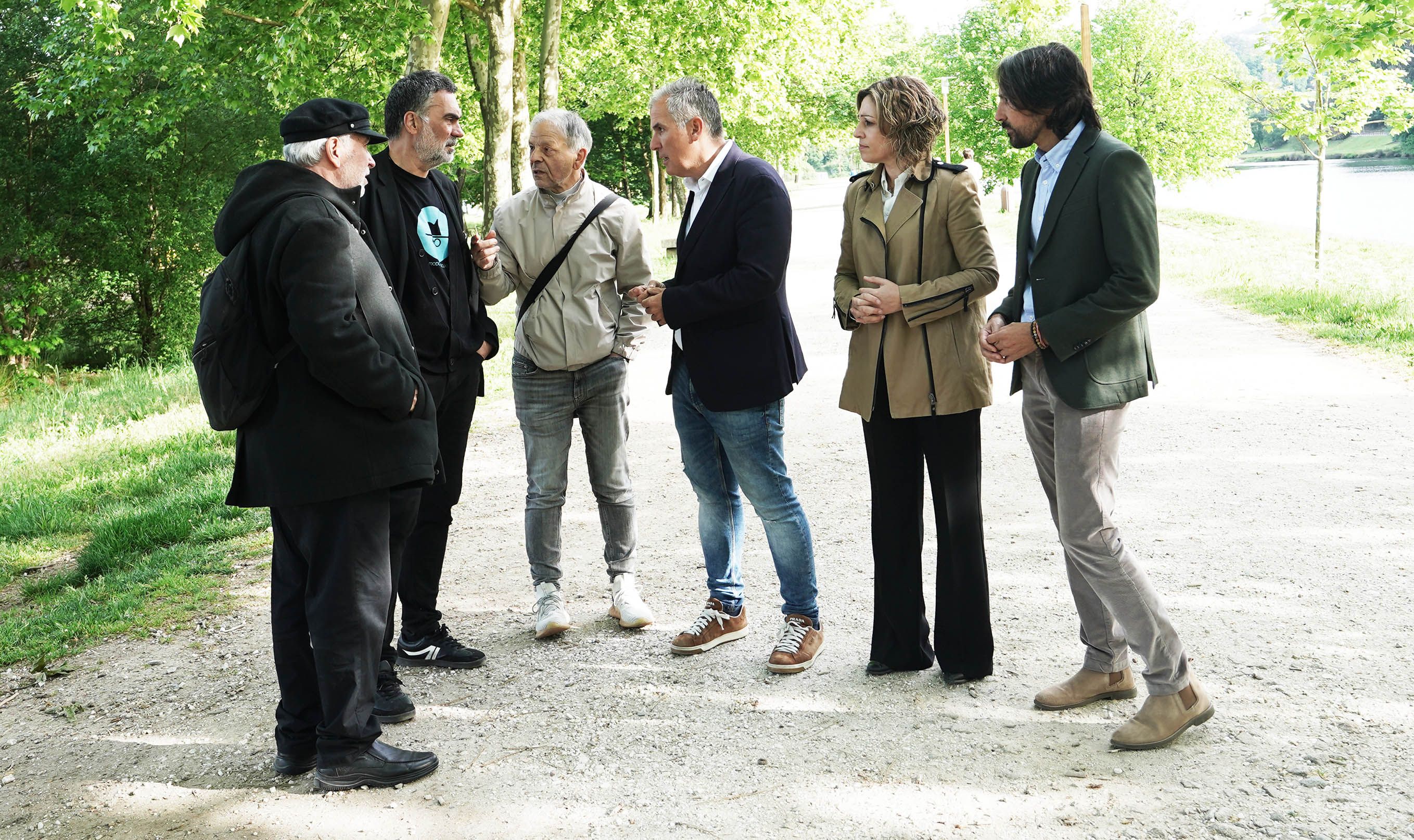 Presentación de las nuevas obras de la Illa das Esculturas