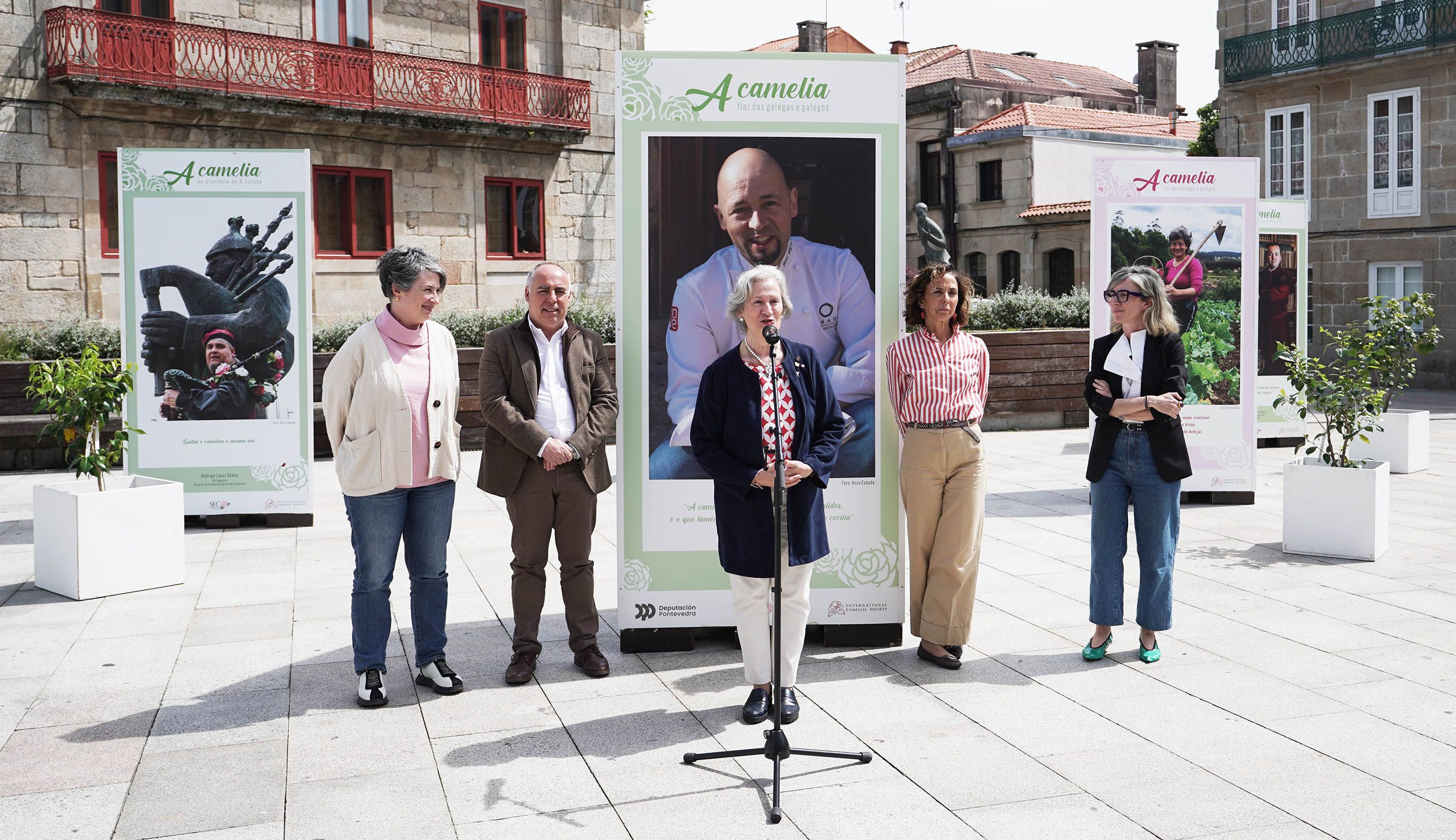 Exposición "A camelia flor de galegas e galegos" Exposición "A camelia flor de galegas e galegos"