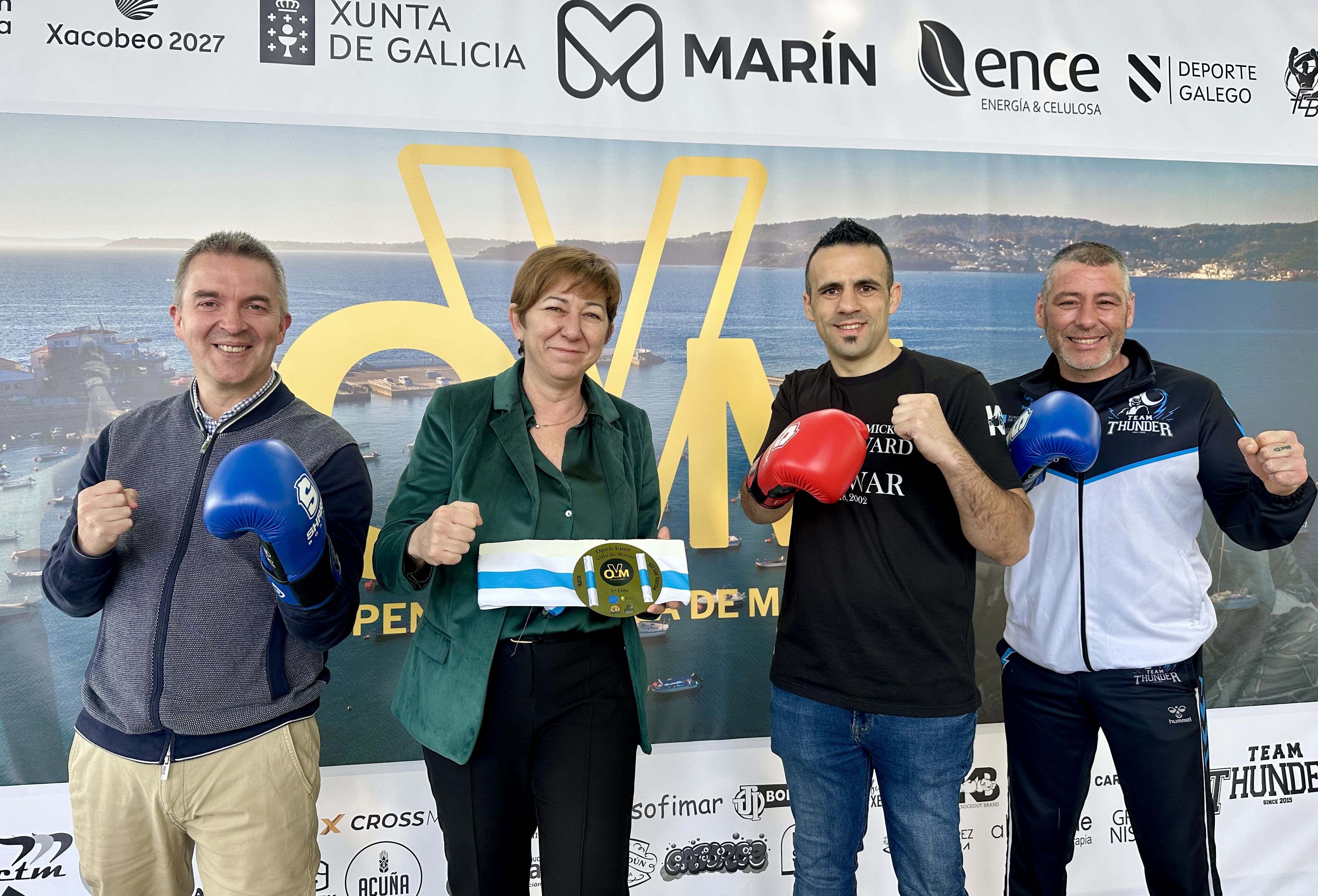 Presentacion del V Open Villa de Marín de Boxeo