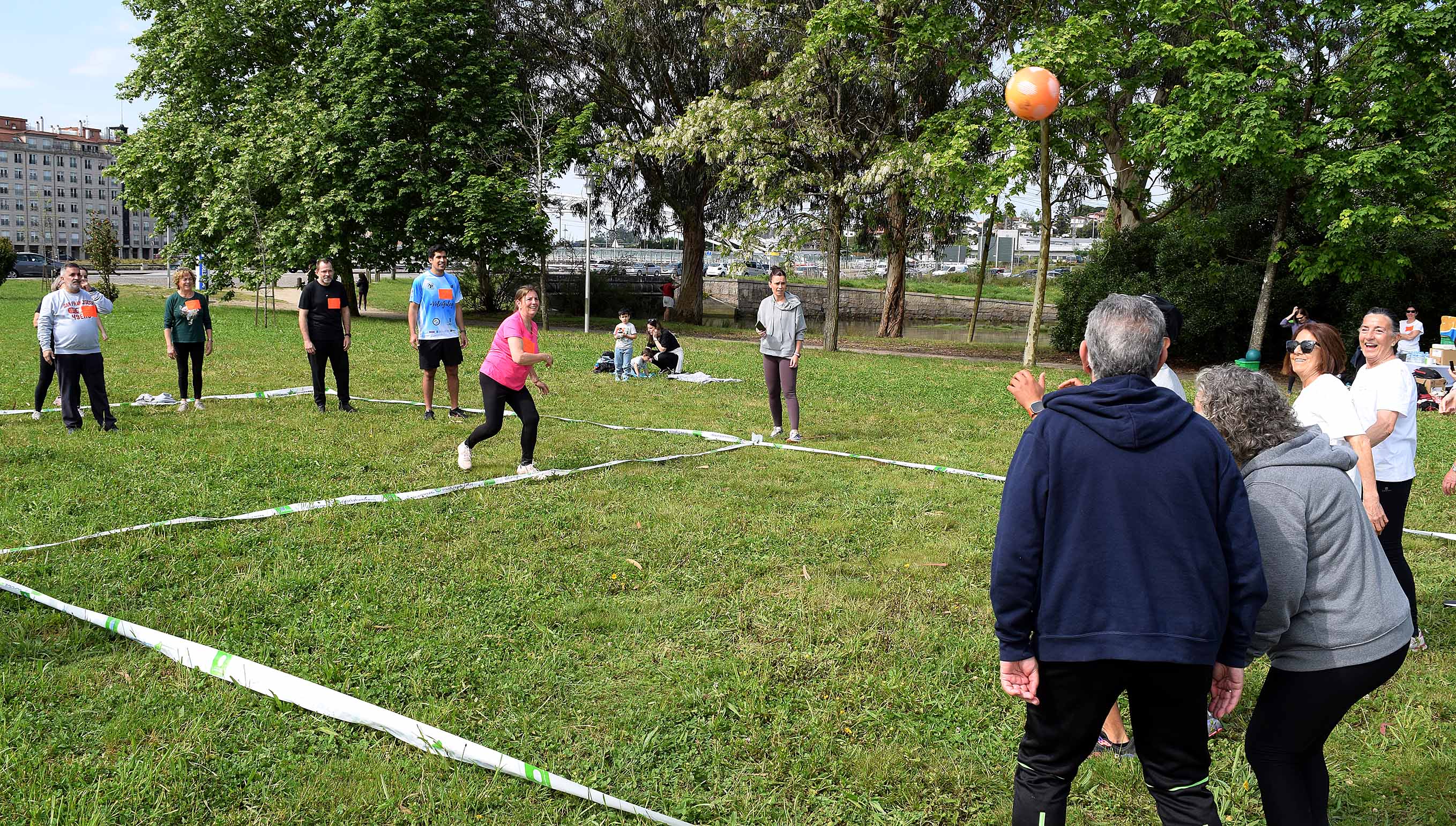 Xuntanza de Rehabilitación Cardíaca celebrada en el Parque da Xunqueira de Alba