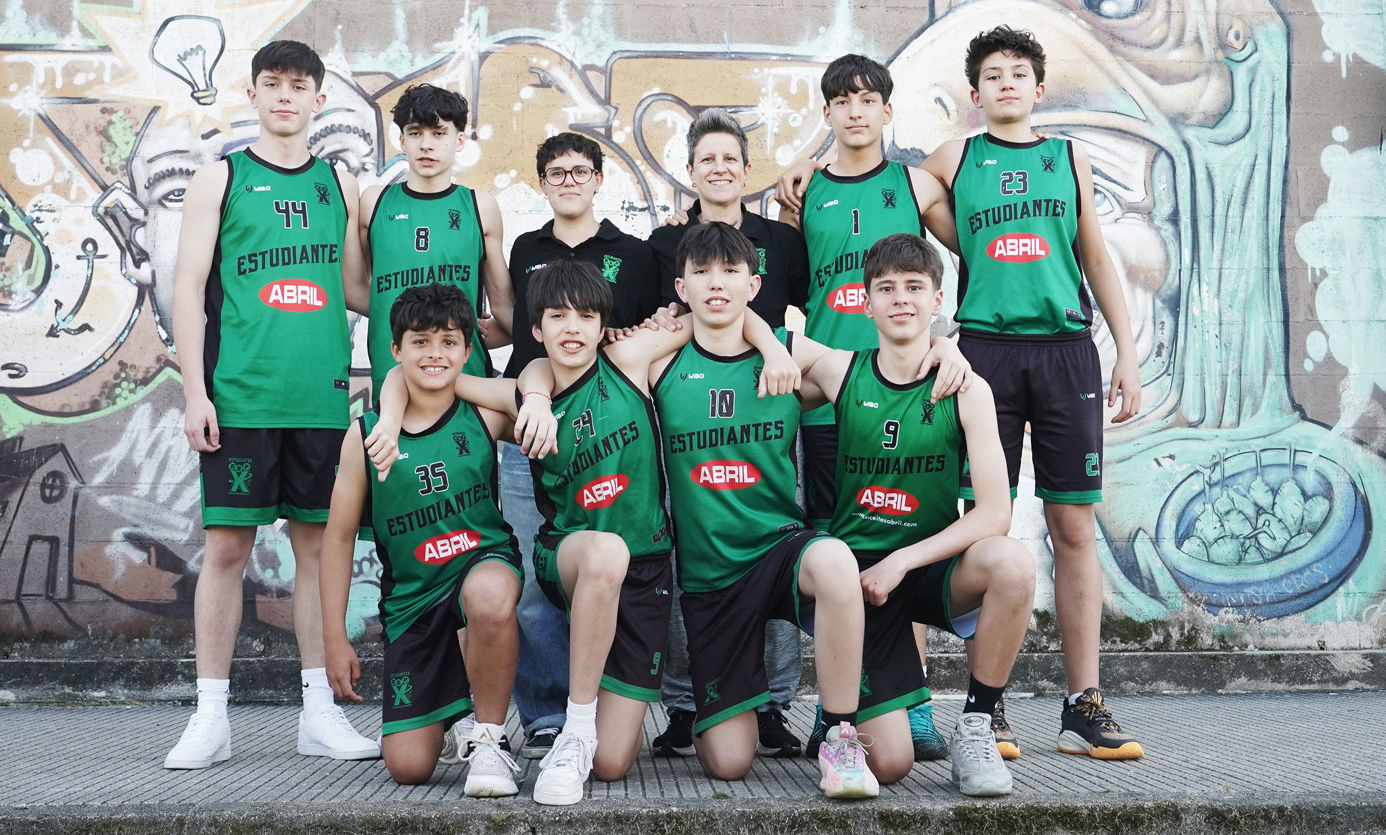 Presentación de equipos do Club de Baloncesto Estudantes Pontevedra 25-26