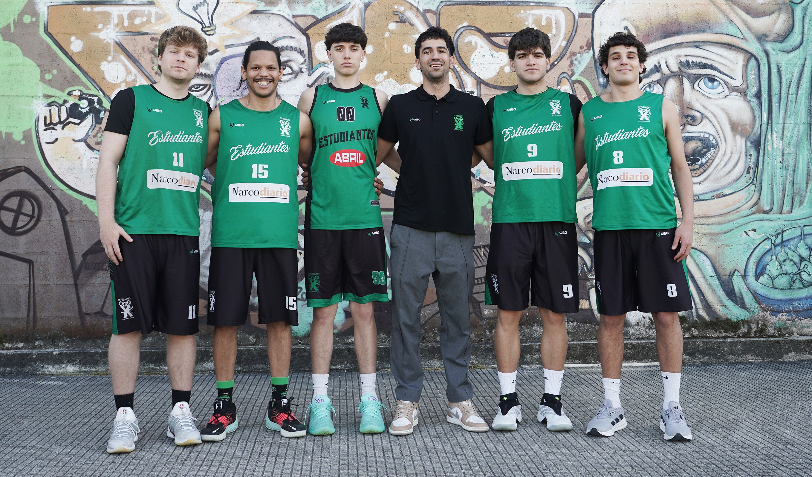 Presentación de equipos do Club de Baloncesto Estudantes Pontevedra 25-26