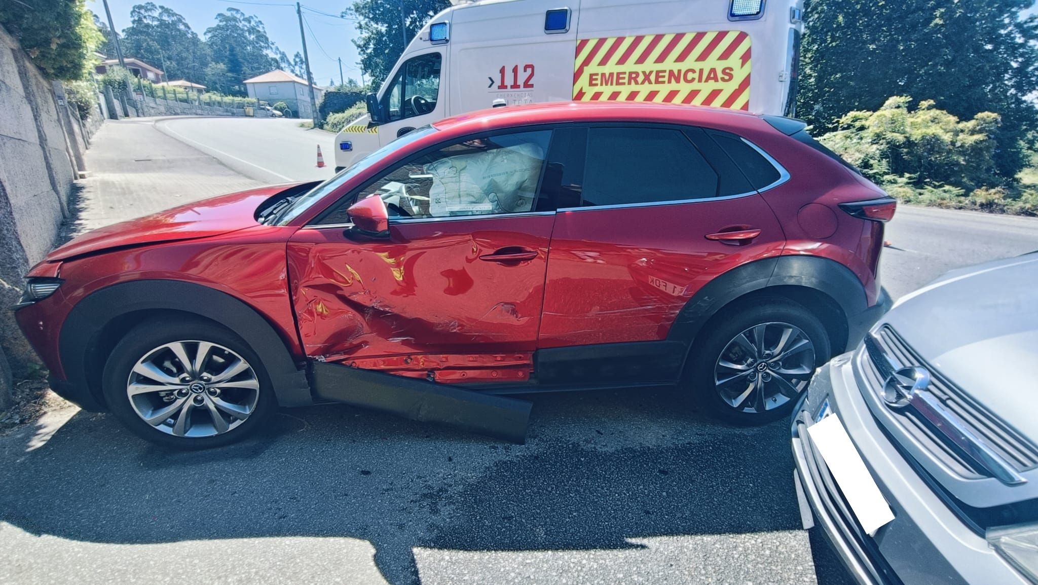 Accidente de tráfico en Padrenda