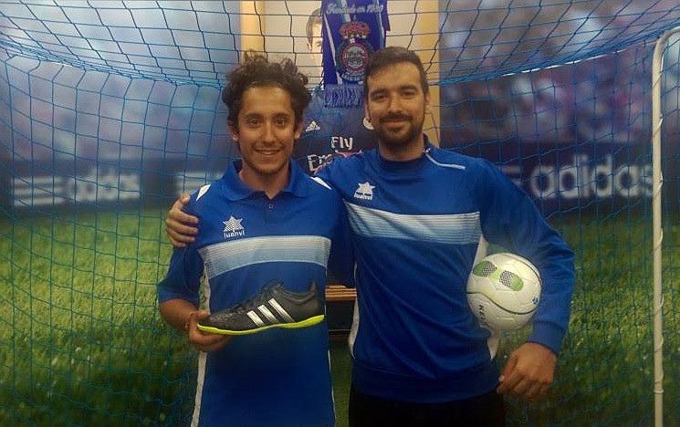 Carlos e Gabri, xogadores do Leis Pontevedra FS
