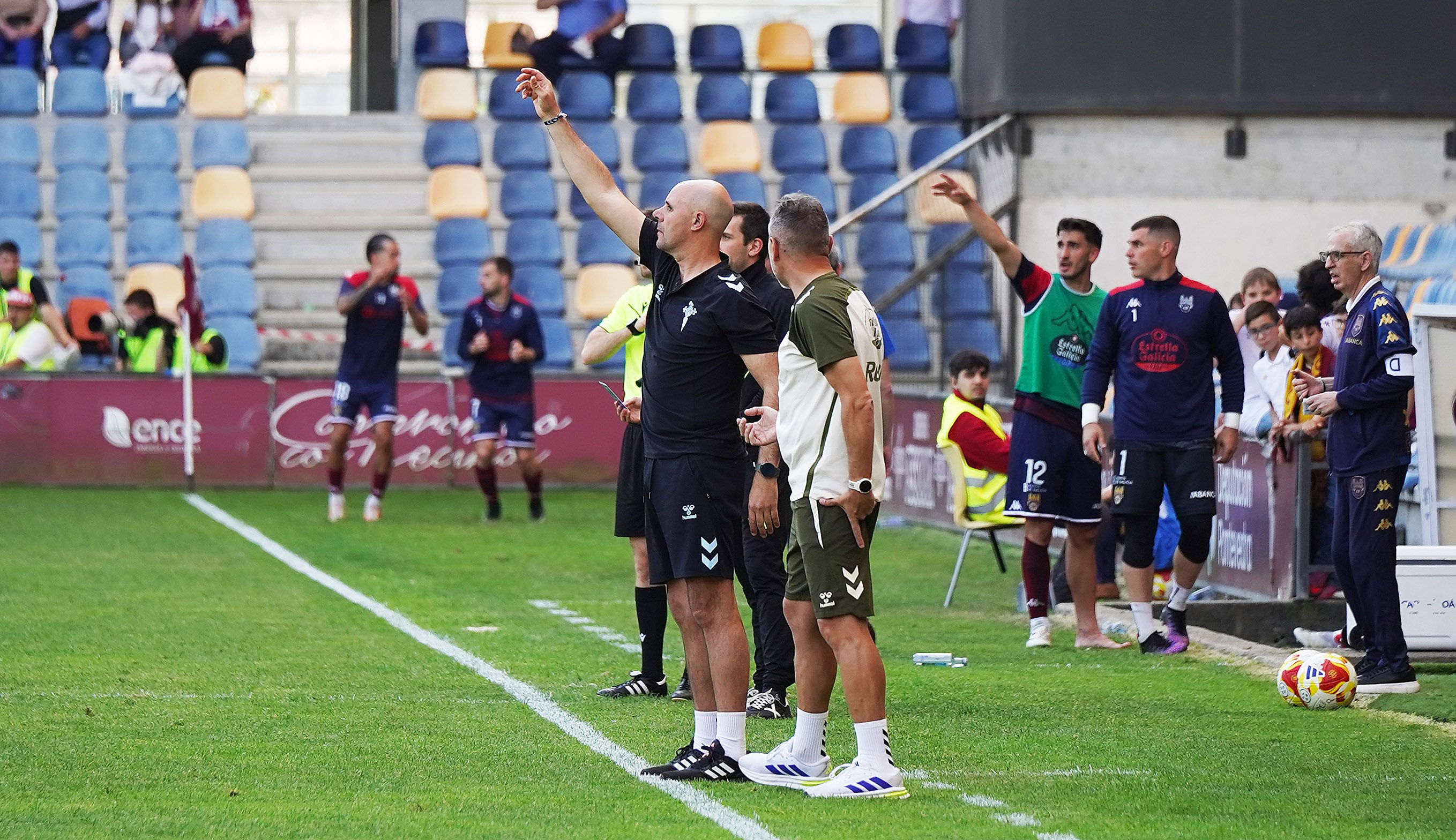 Partido entre Pontevedra CF y Celta Fortuna en Pasarón Partido entre Pontevedra CF y Celta Fortuna en Pasarón