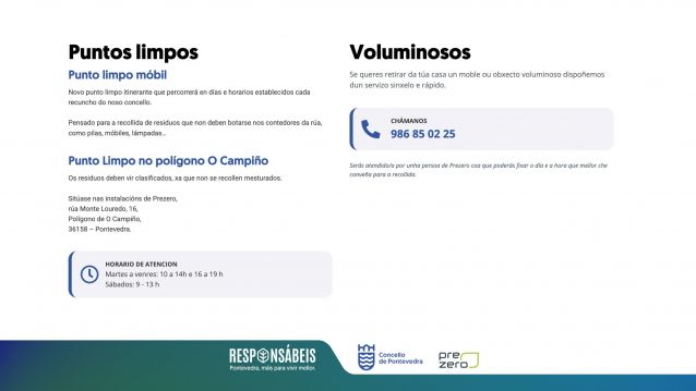 Voluminosos e Punto Limpo
