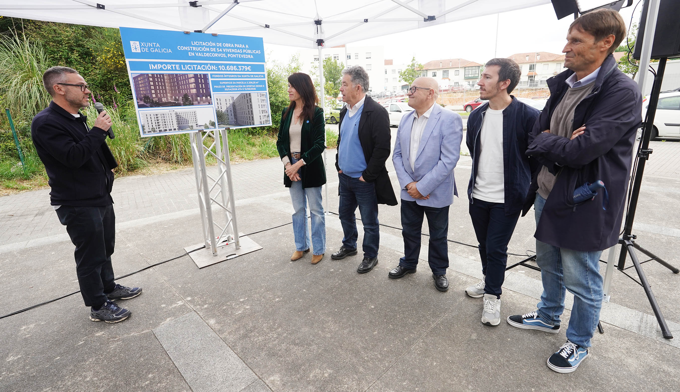 Anuncian la construcción de 54 nuevas viviendas públicas en Valdecorvos