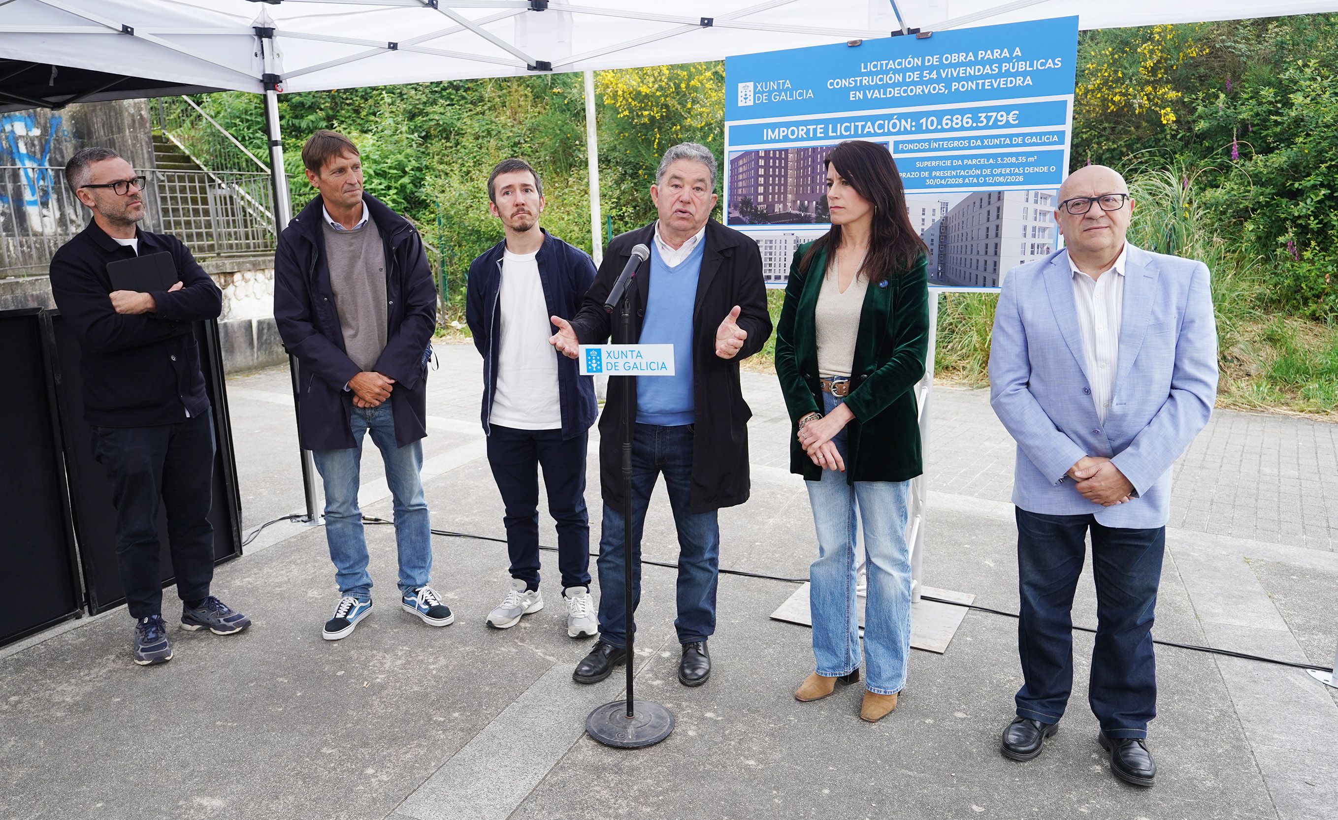 Anuncian la construcción de 54 nuevas viviendas públicas en Valdecorvos