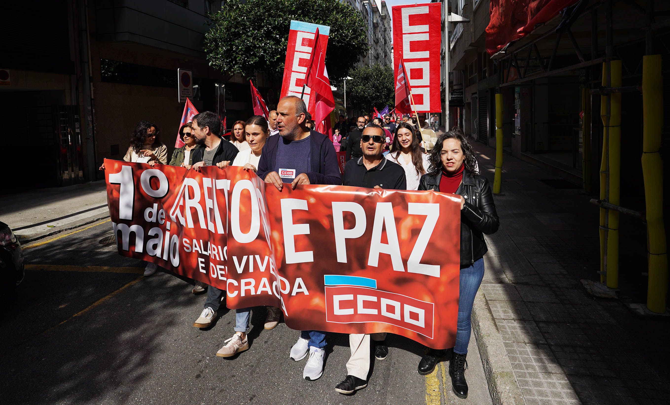 Manifestación de CC.OO. el 1 de mayo de 2026