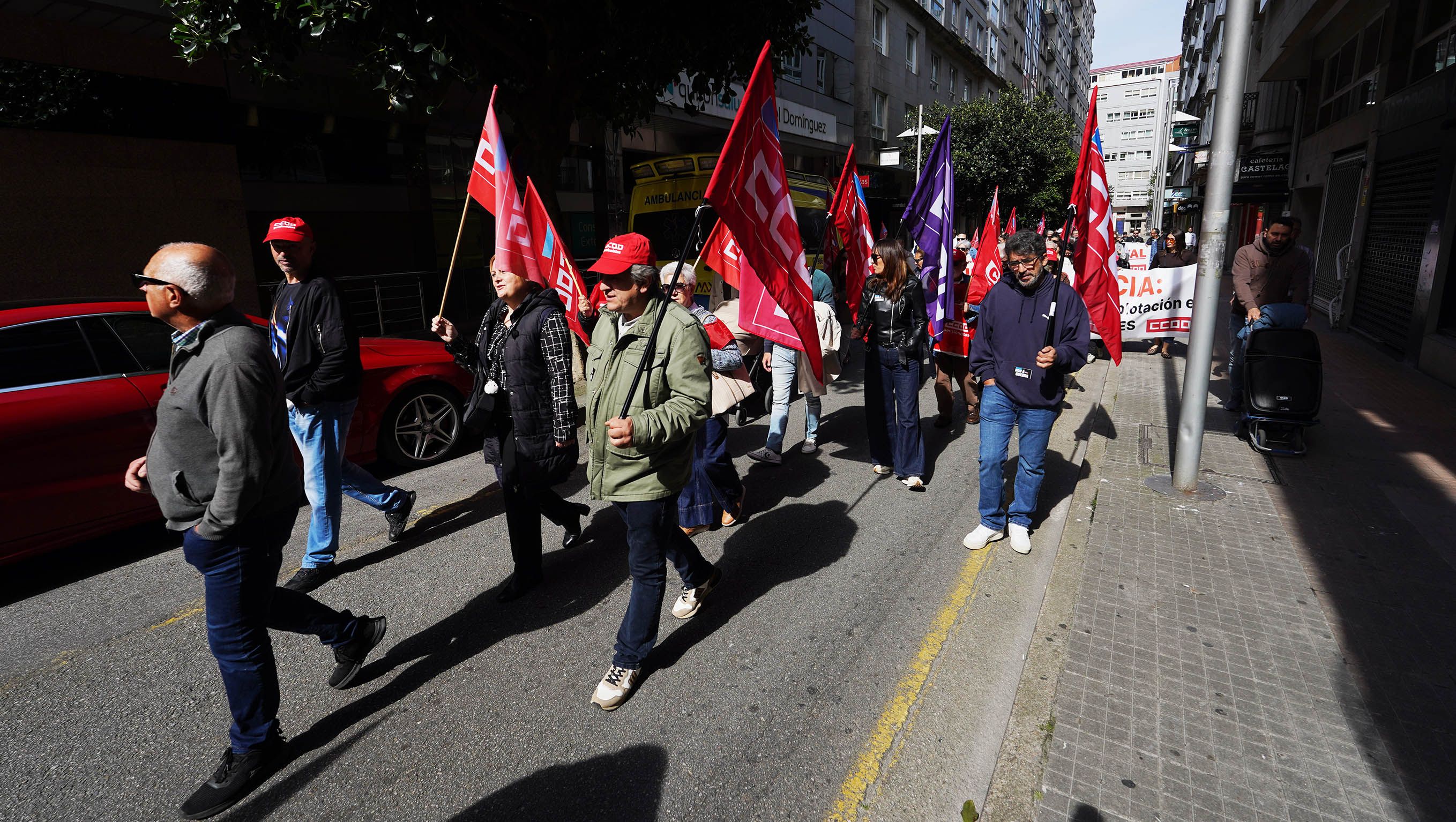 Manifestación de CC.OO. el 1 de mayo de 2026