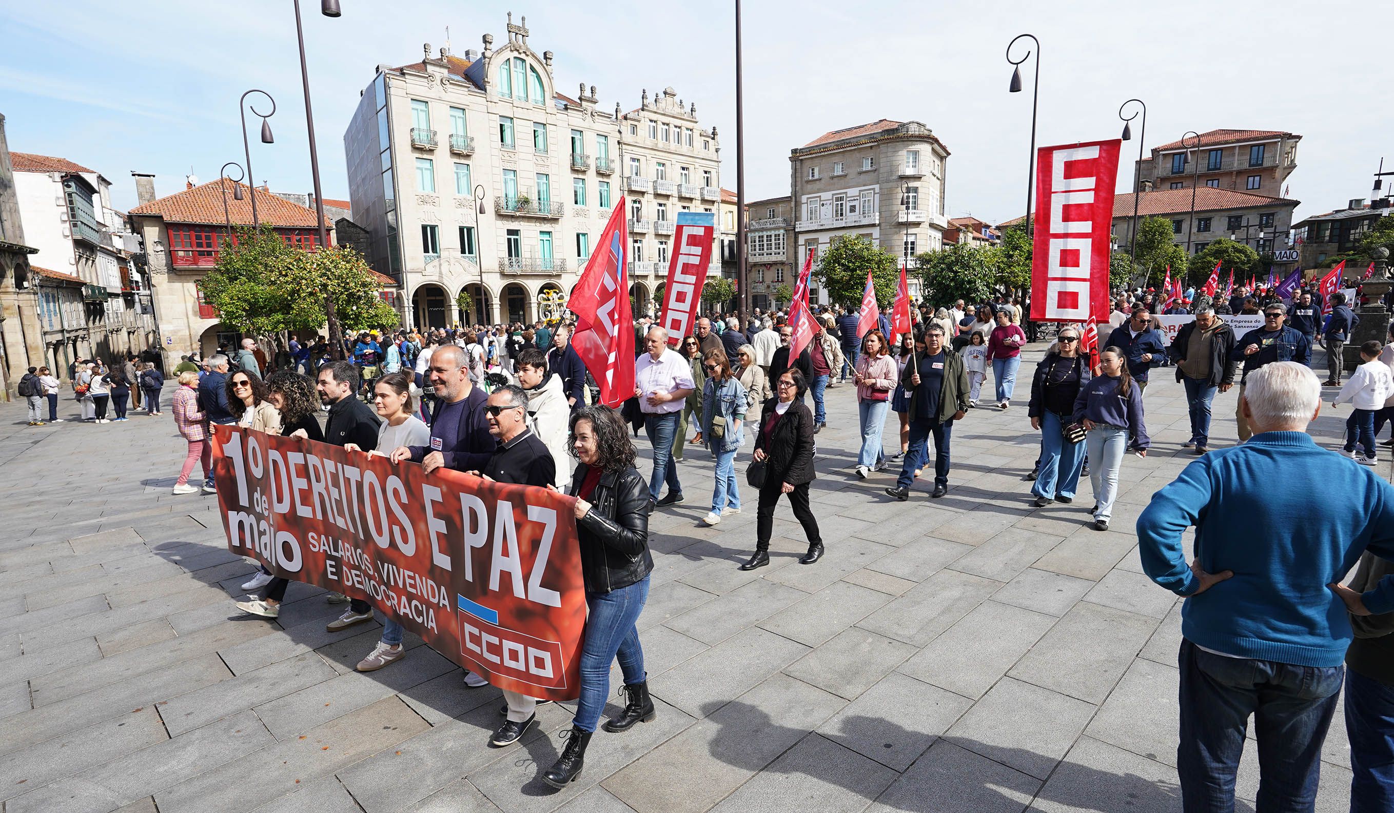 Manifestación de CC.OO. el 1 de mayo de 2026