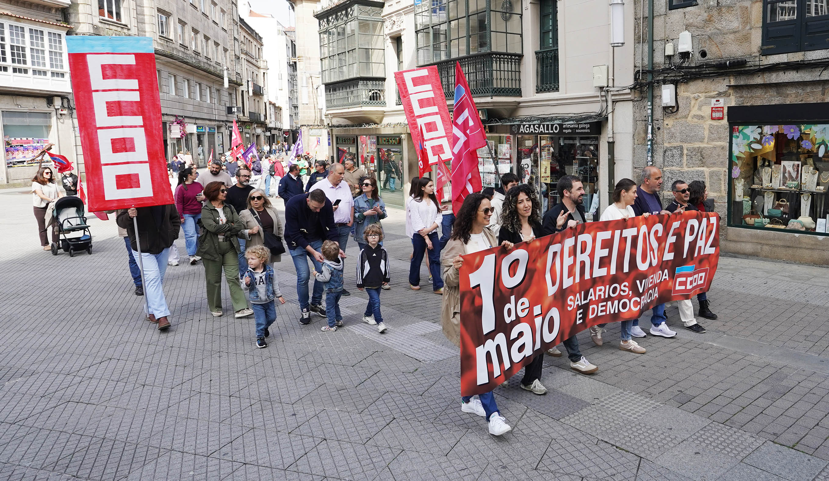 Manifestación de CC.OO. el 1 de mayo de 2026