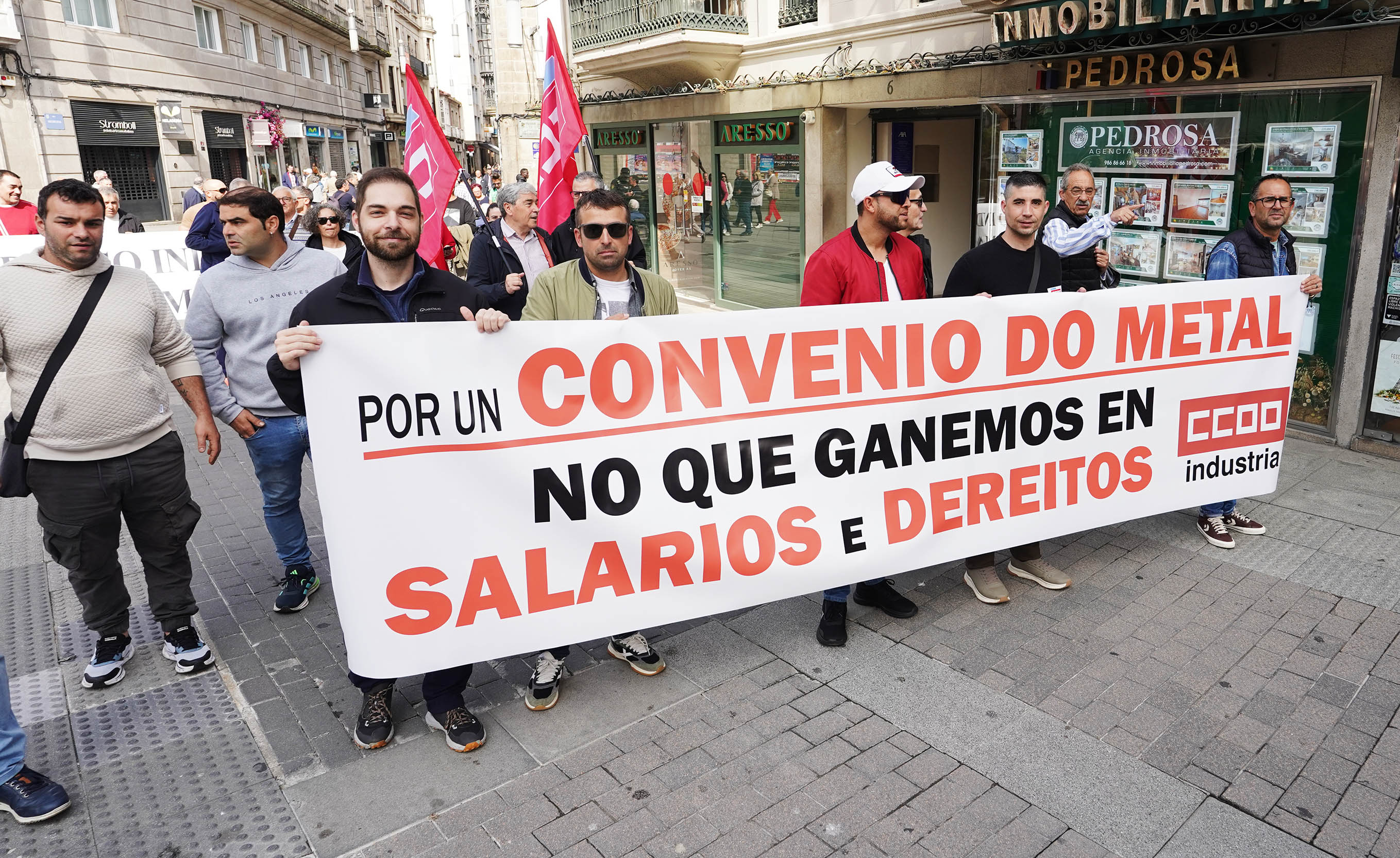 Manifestación de CC.OO. el 1 de mayo de 2026