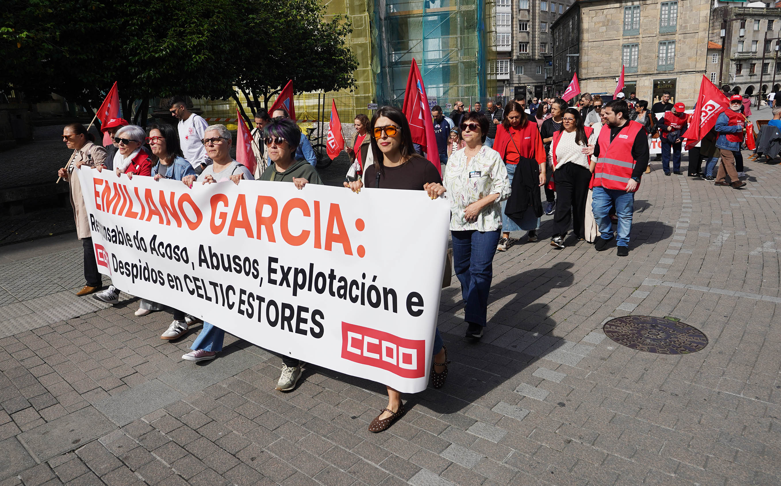Manifestación de CC.OO. el 1 de mayo de 2026