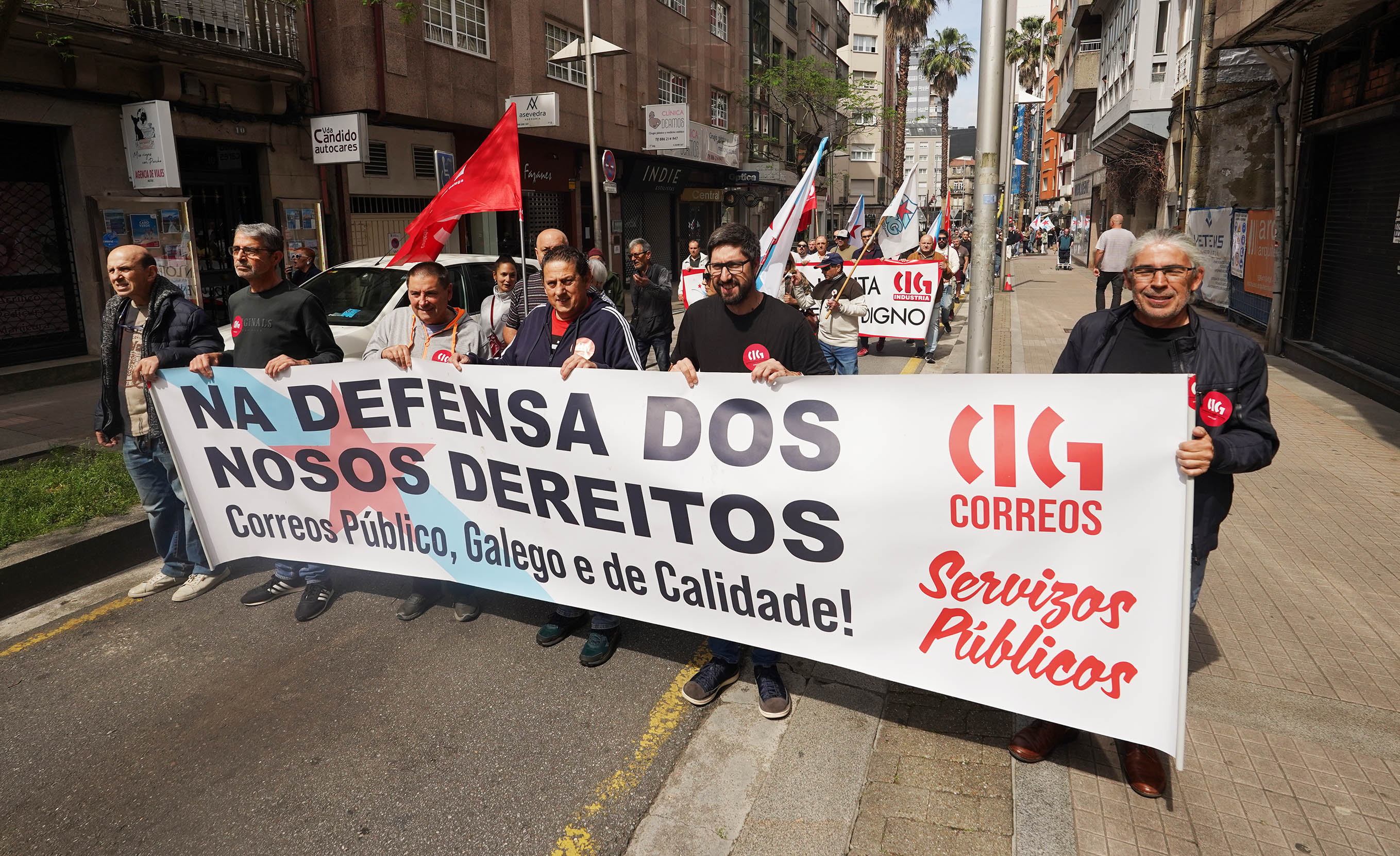 Manifestación de CIG el 1 de mayo de 2026