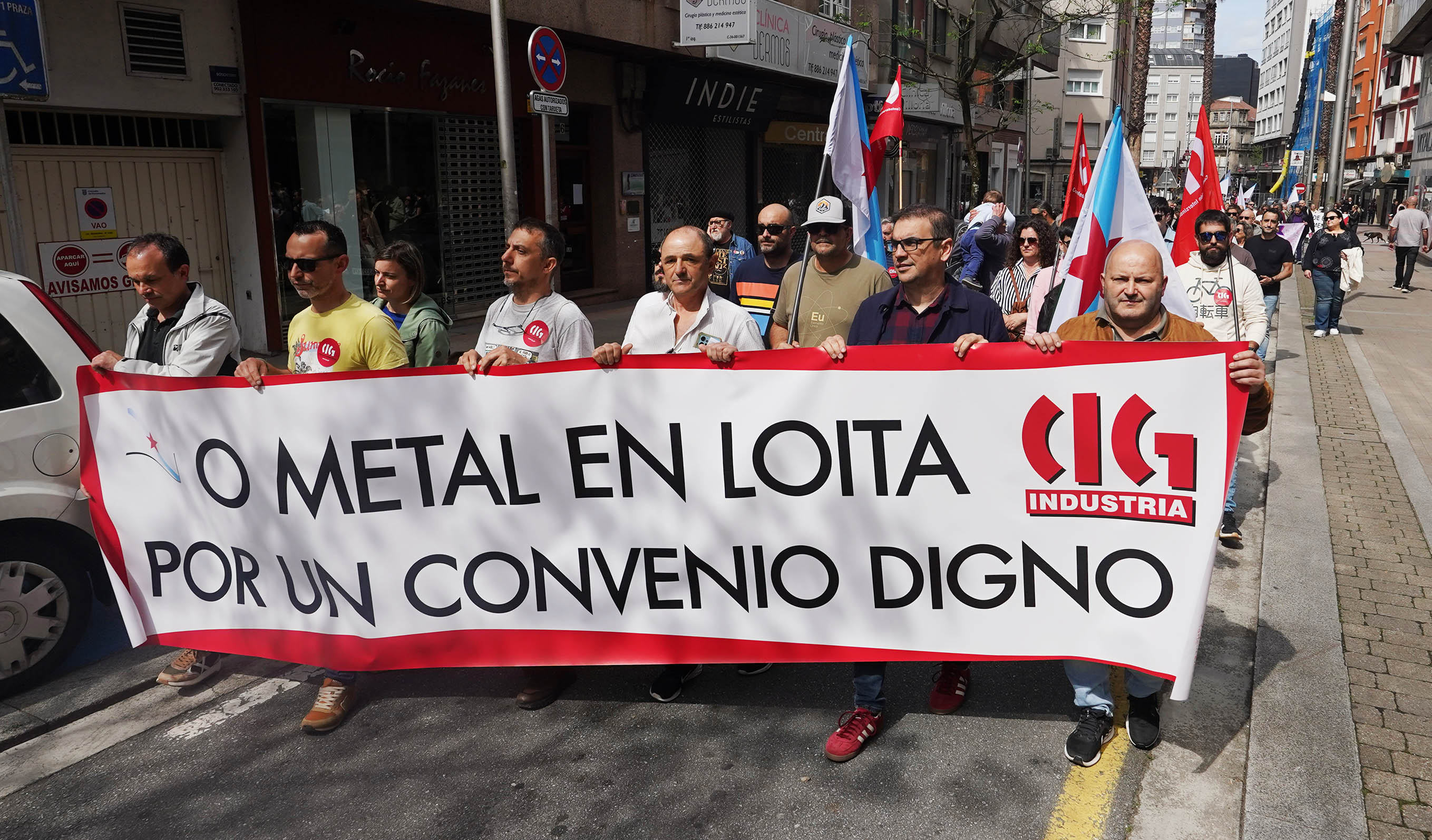 Manifestación de CIG el 1 de mayo de 2026