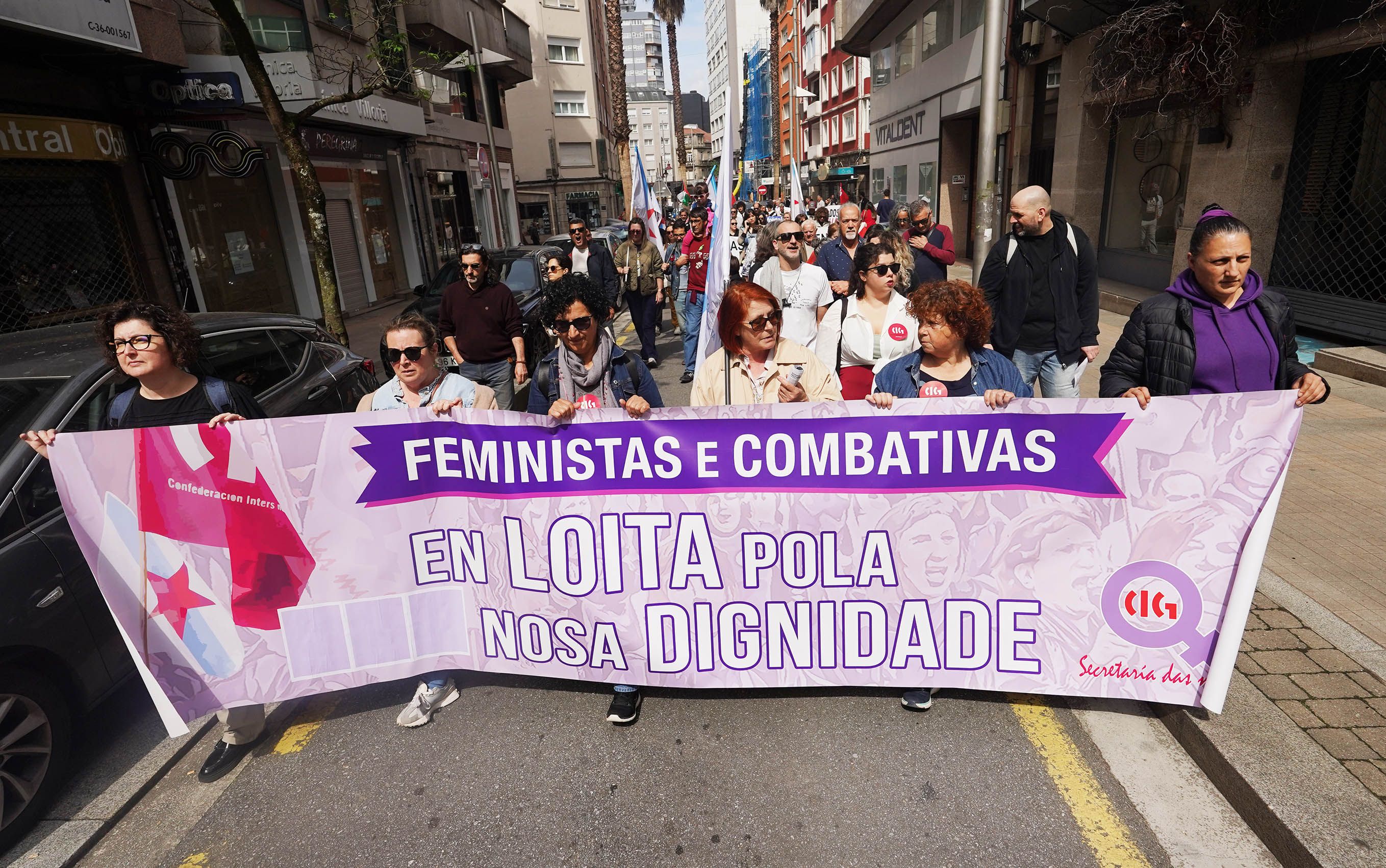 Manifestación de CIG el 1 de mayo de 2026