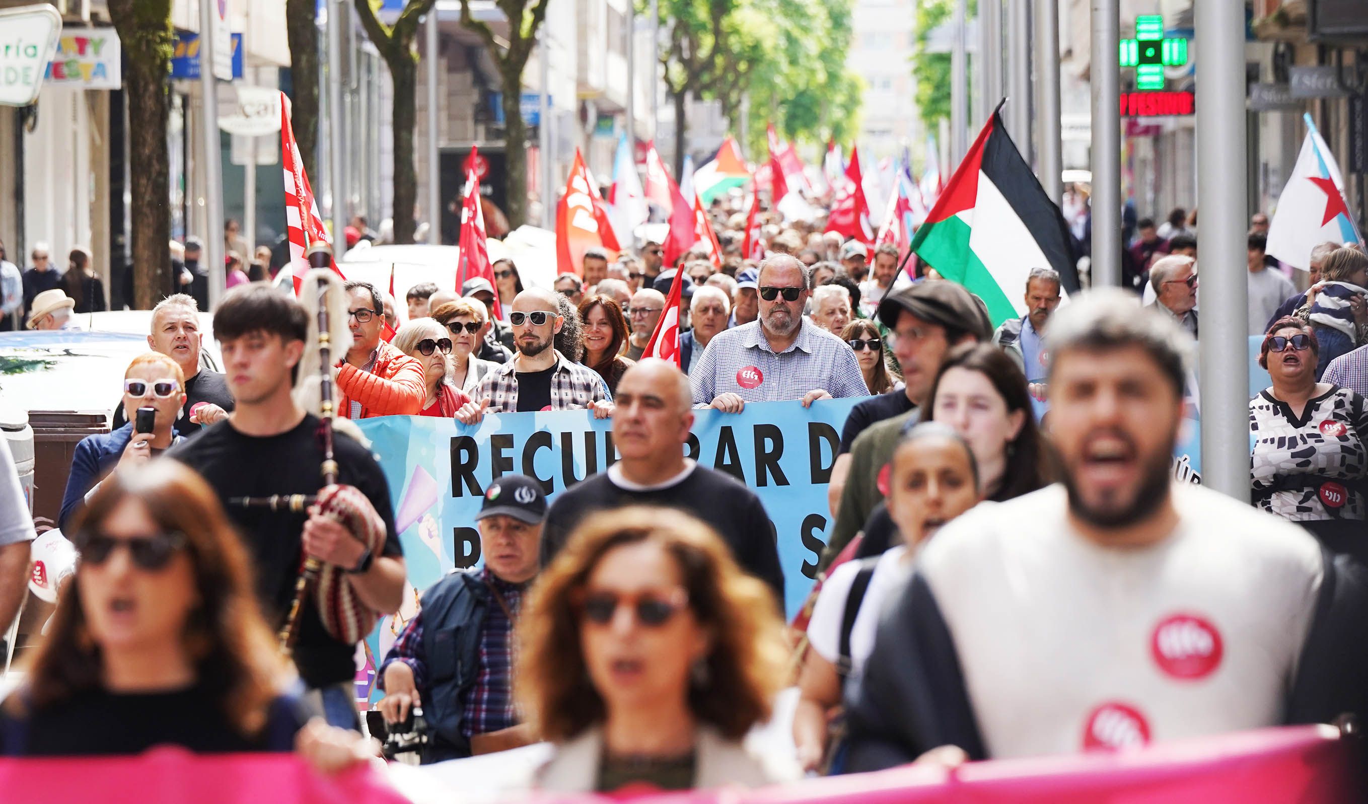 Manifestación de CIG el 1 de mayo de 2026