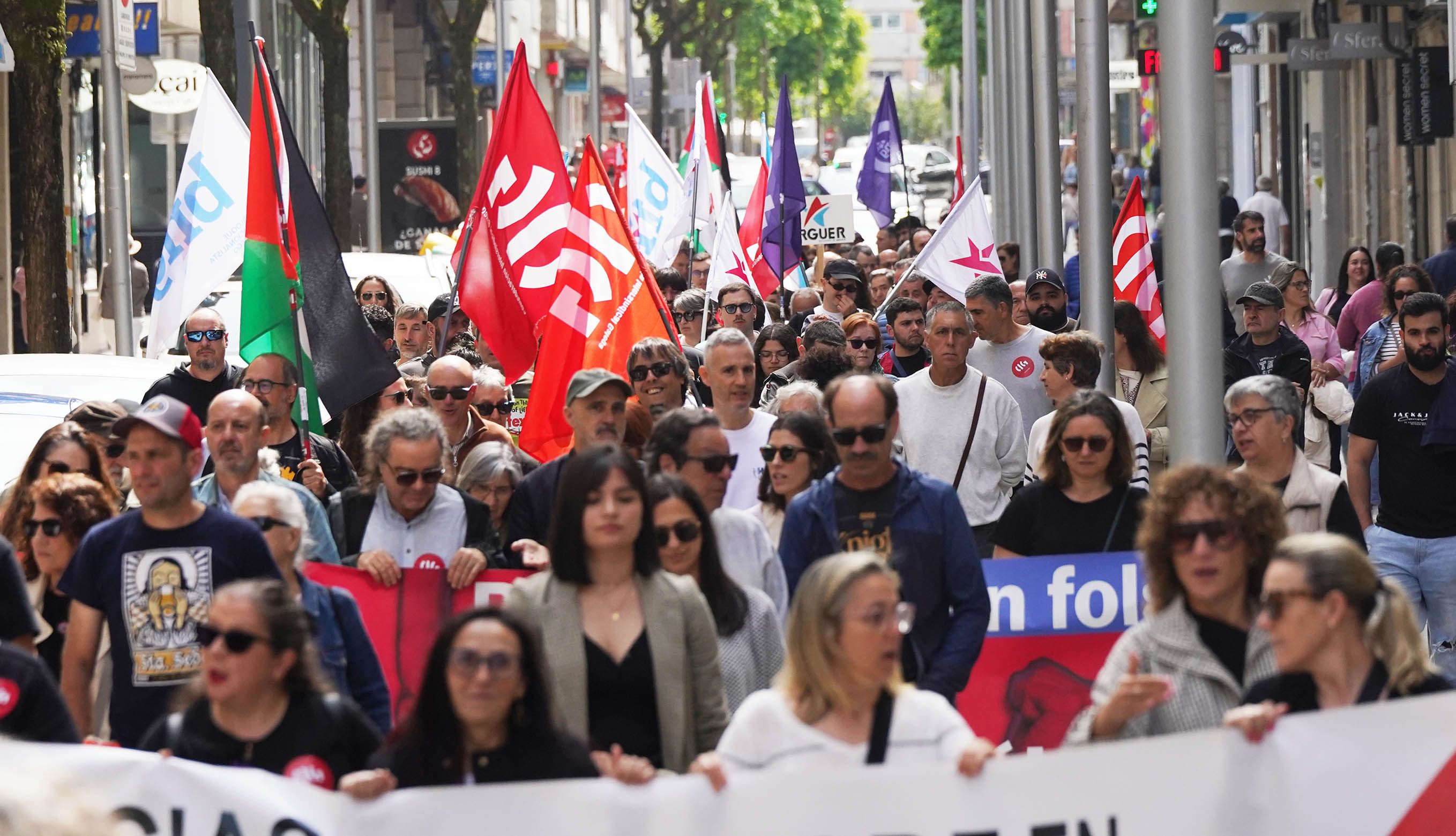 Manifestación de CIG el 1 de mayo de 2026