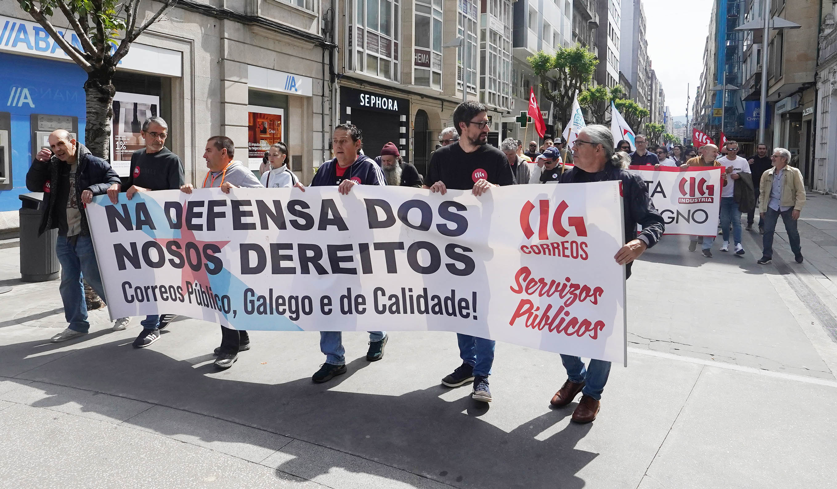 Manifestación de CIG el 1 de mayo de 2026
