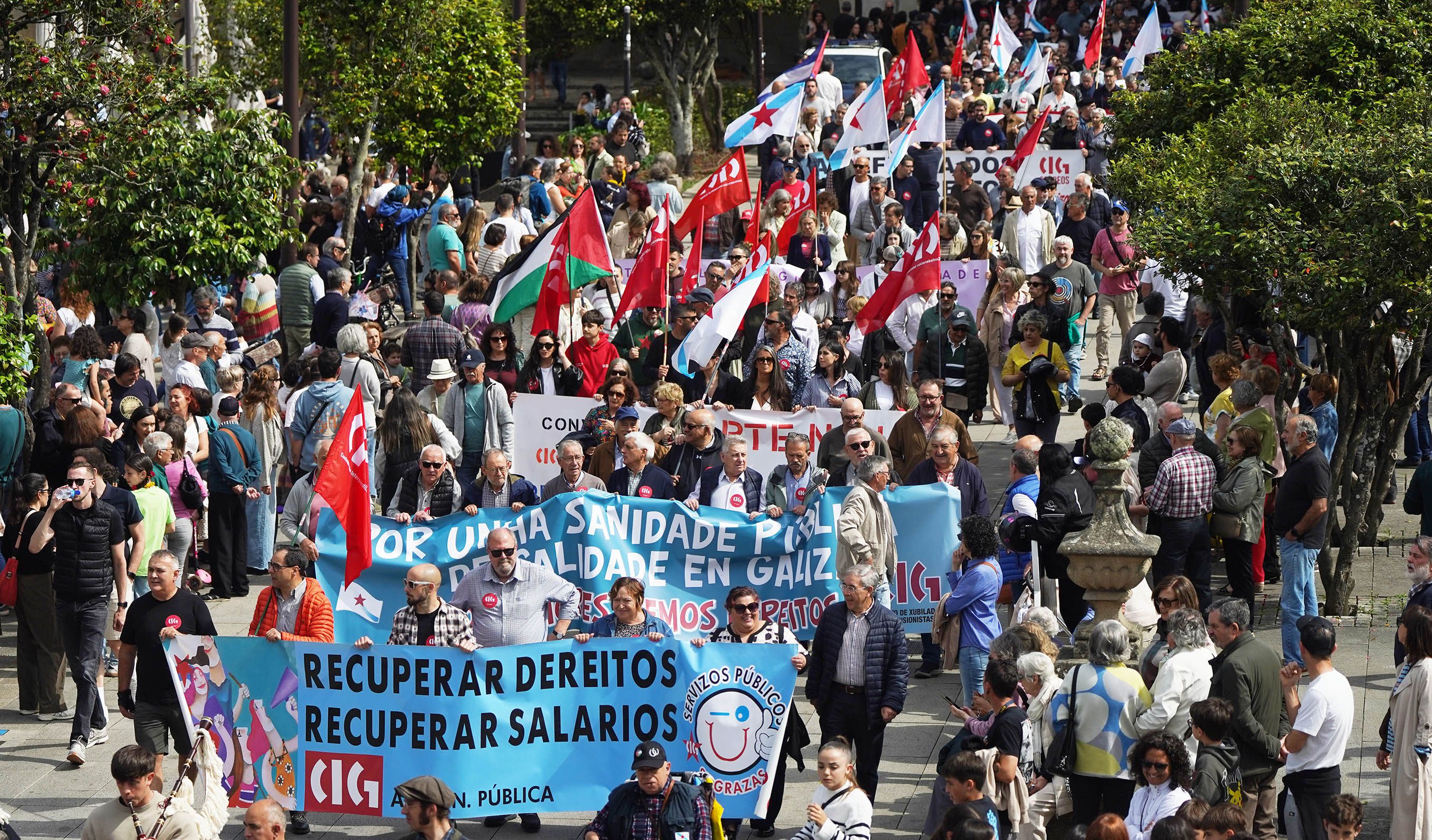 Manifestación de CIG el 1 de mayo de 2026