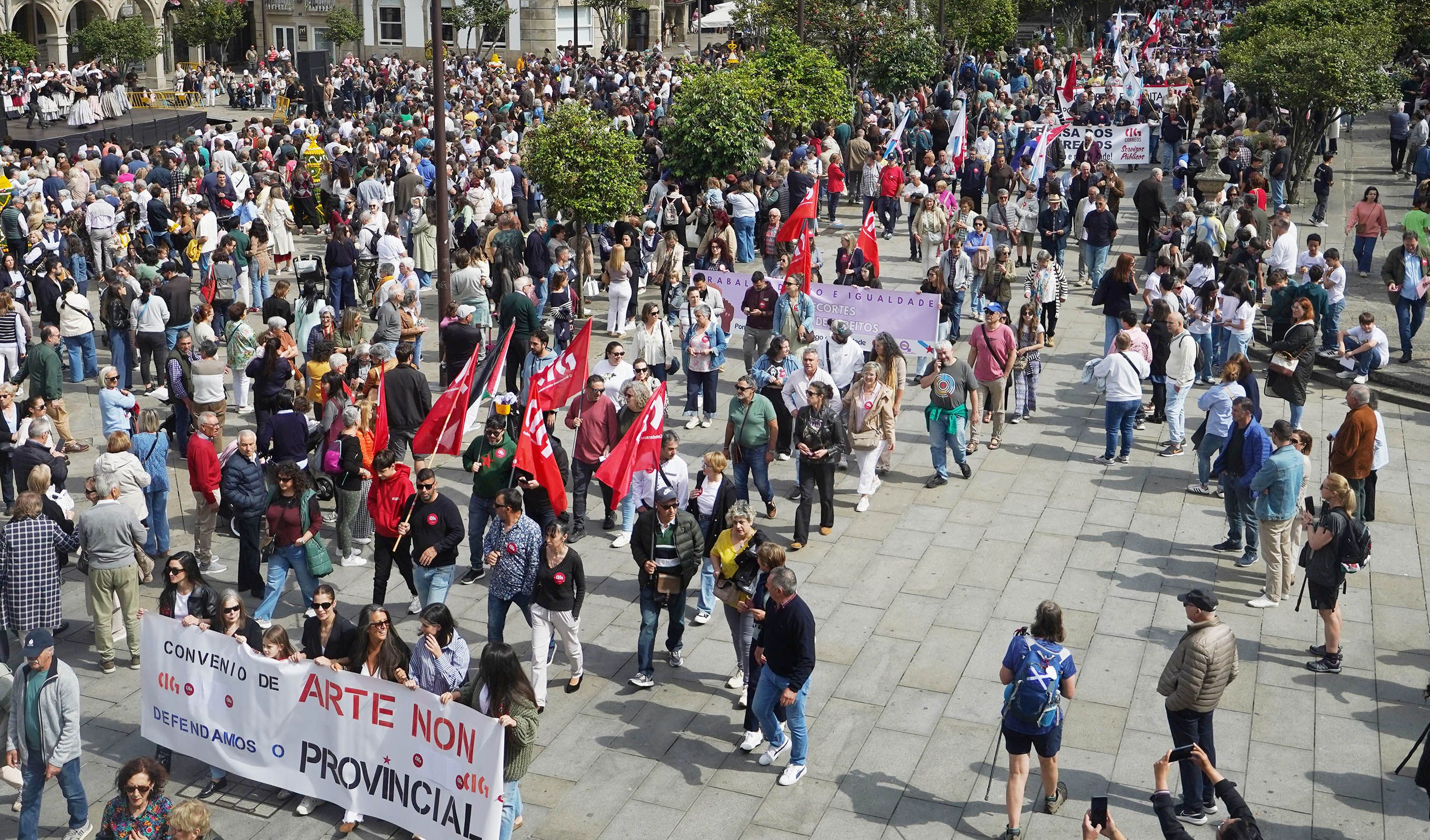 Manifestación de CIG el 1 de mayo de 2026