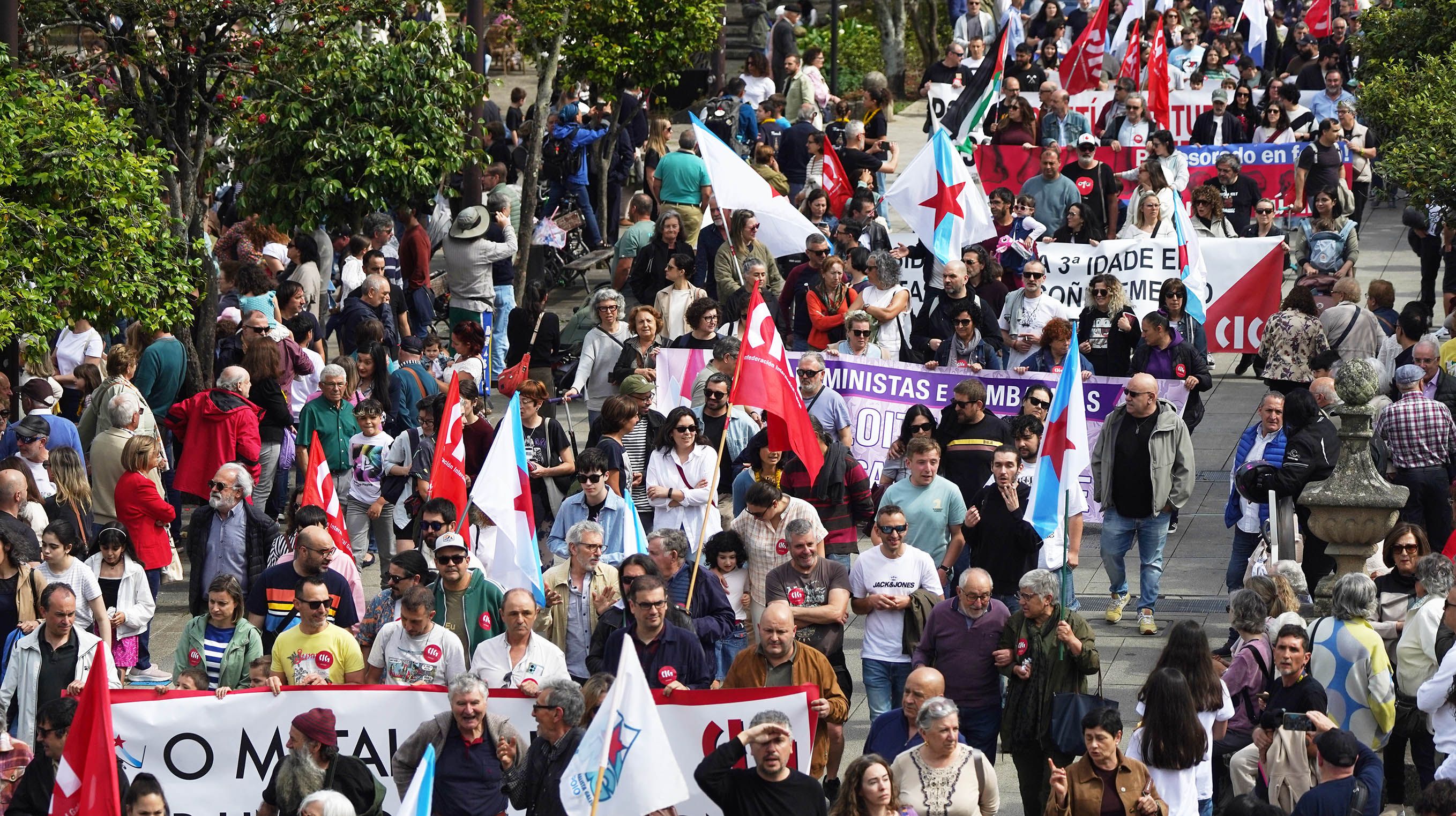 Manifestación de CIG el 1 de mayo de 2026