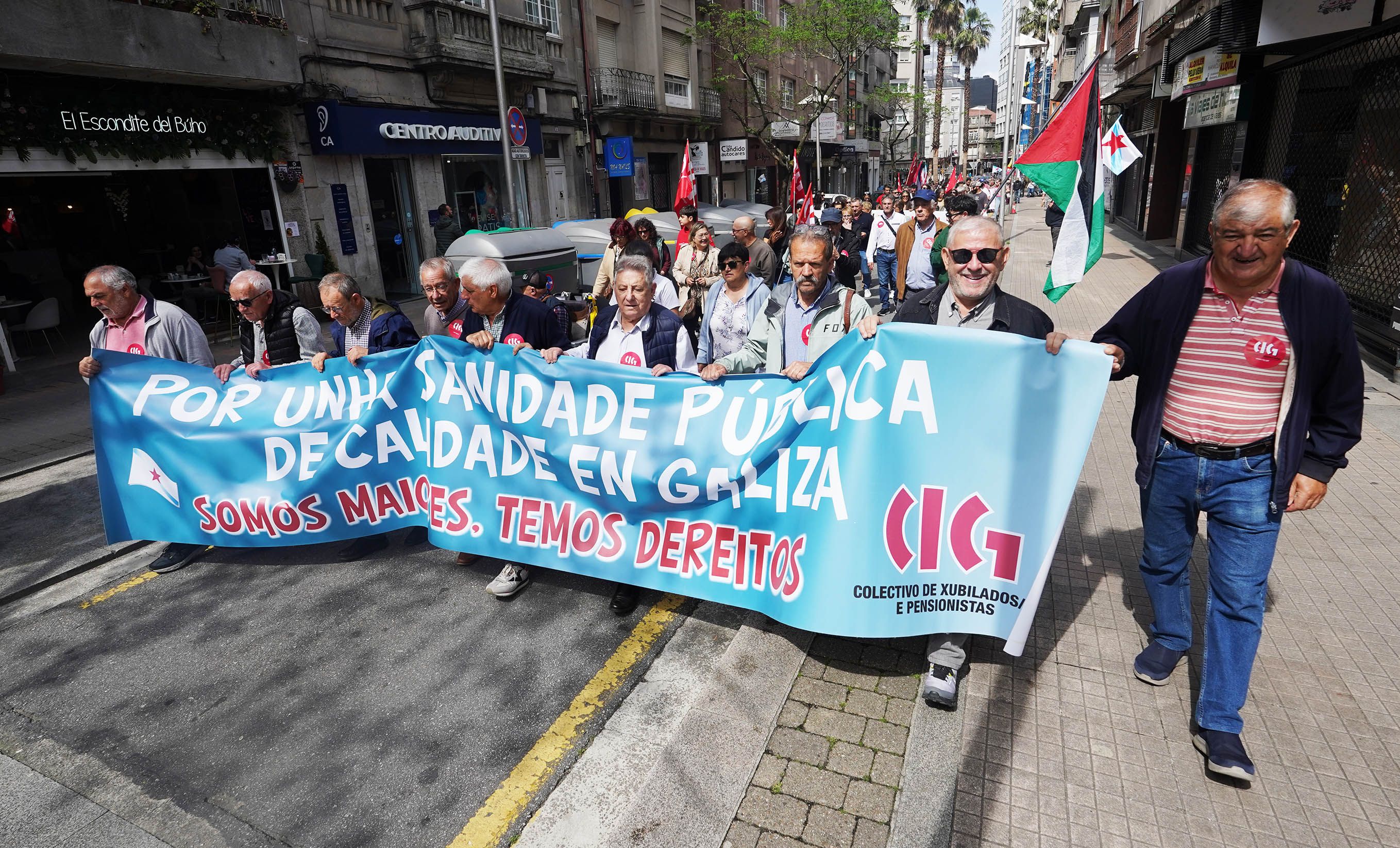 Manifestación de CIG el 1 de mayo de 2026