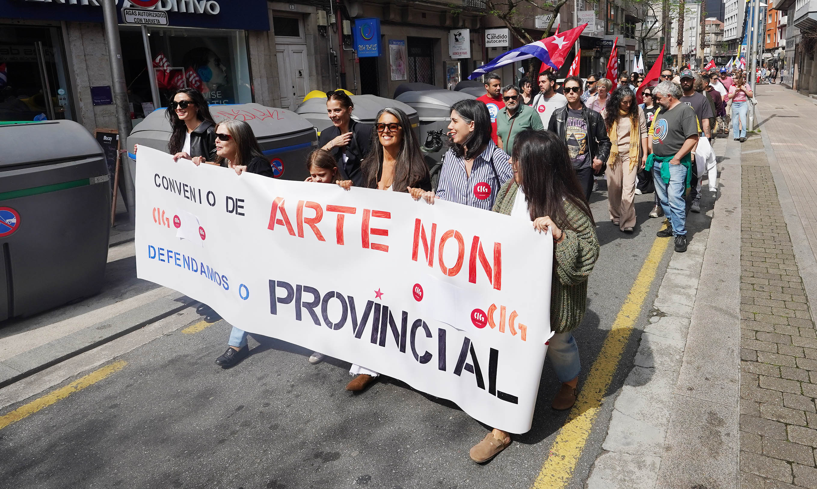 Manifestación de CIG el 1 de mayo de 2026