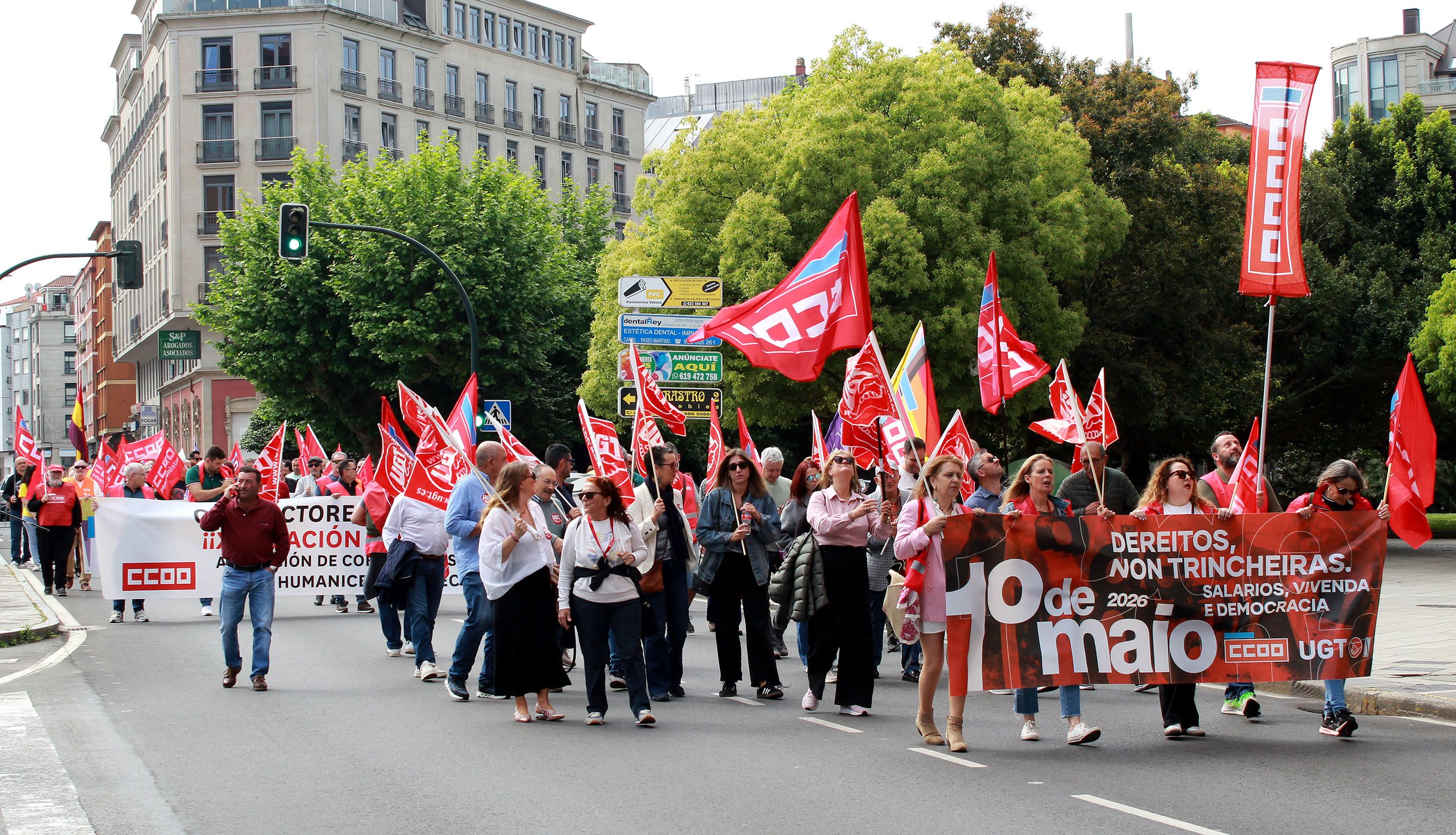 Manifestación de CCOO y UGT el 1 de mayo de 2026 Manifestación de CCOO y UGT el 1 de mayo de 2026