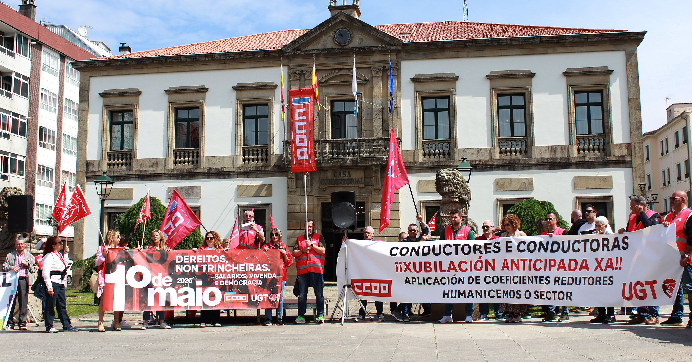 Manifestación de CCOO y UGT el 1 de mayo de 2026 Manifestación de CCOO y UGT el 1 de mayo de 2026