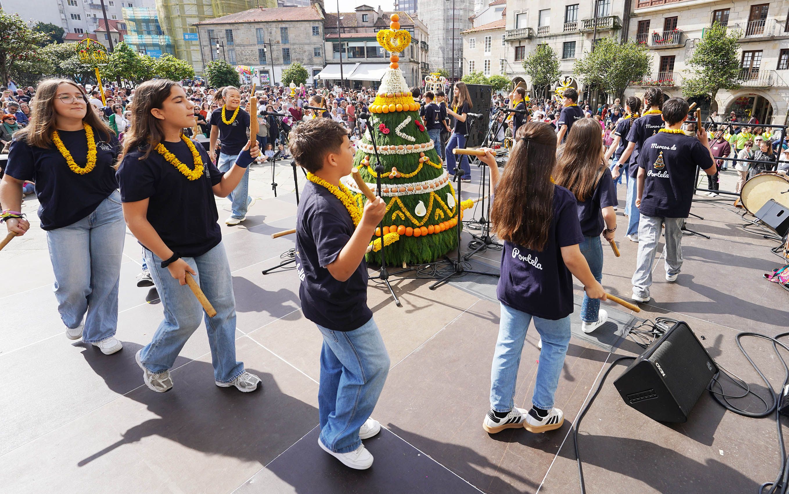 Festa dos Maios en Pontevedra