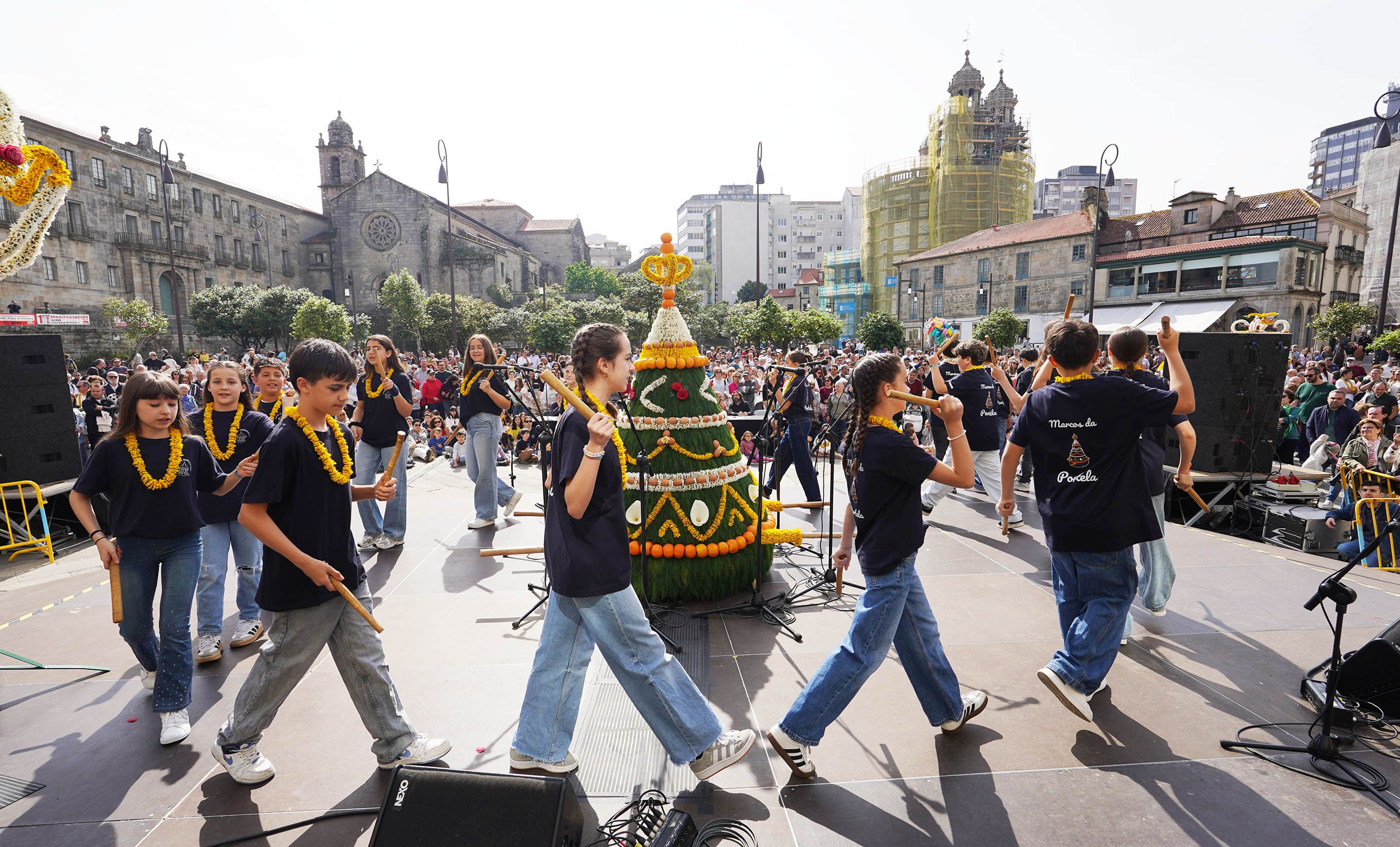 Festa dos Maios en Pontevedra