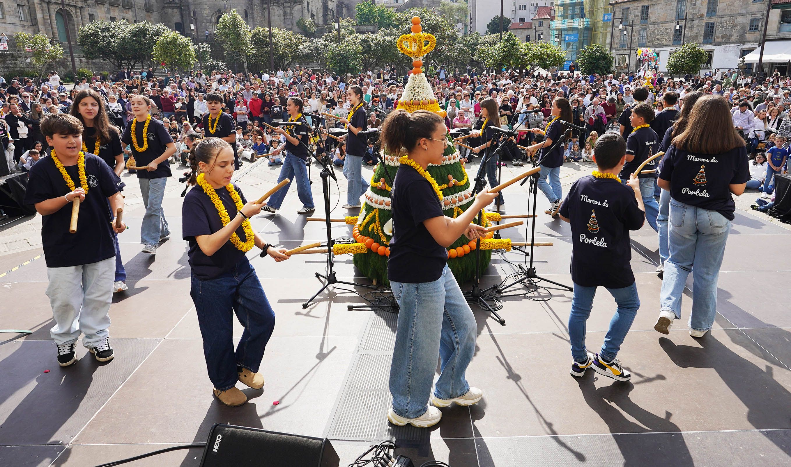Festa dos Maios en Pontevedra
