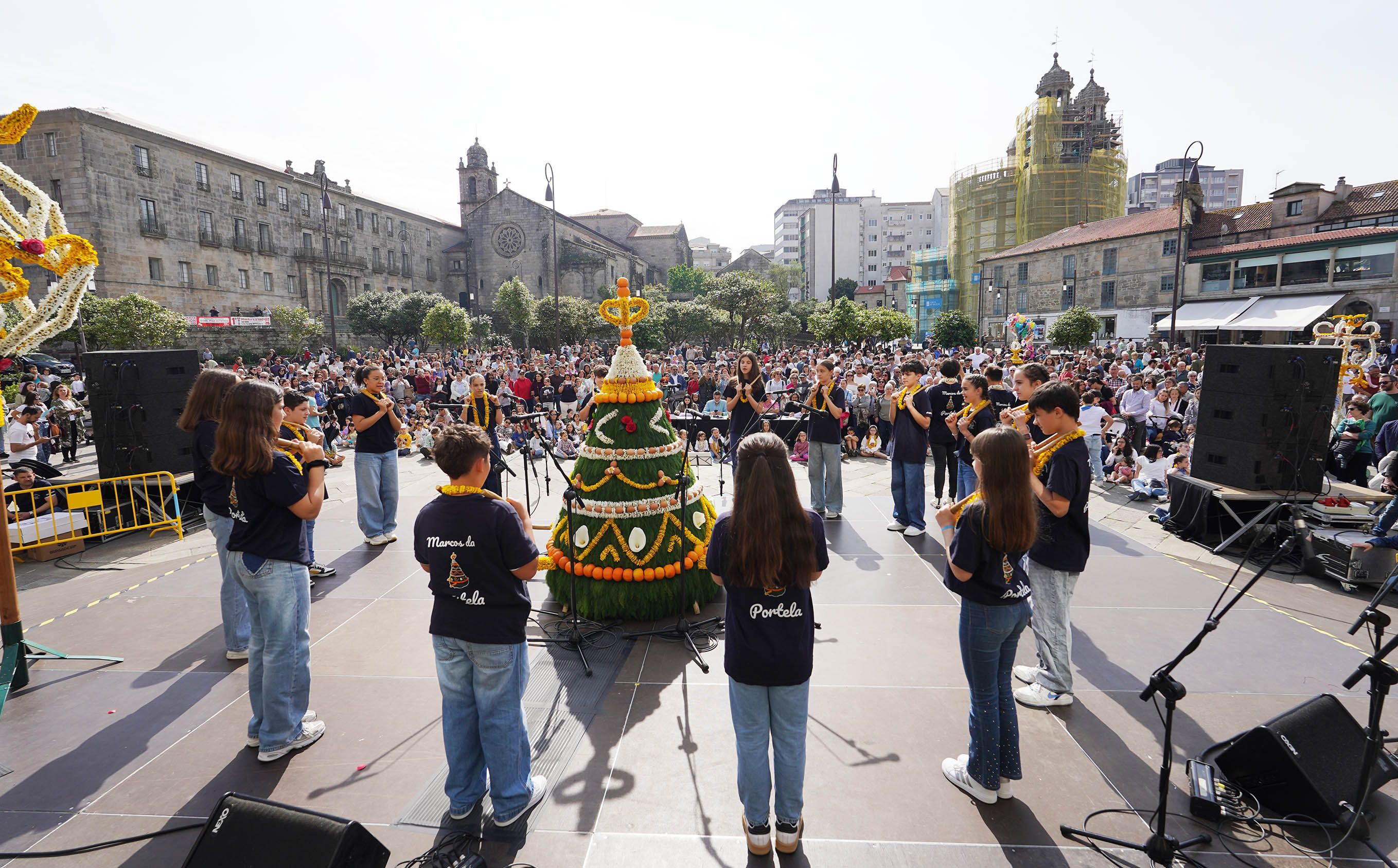 Festa dos Maios en Pontevedra