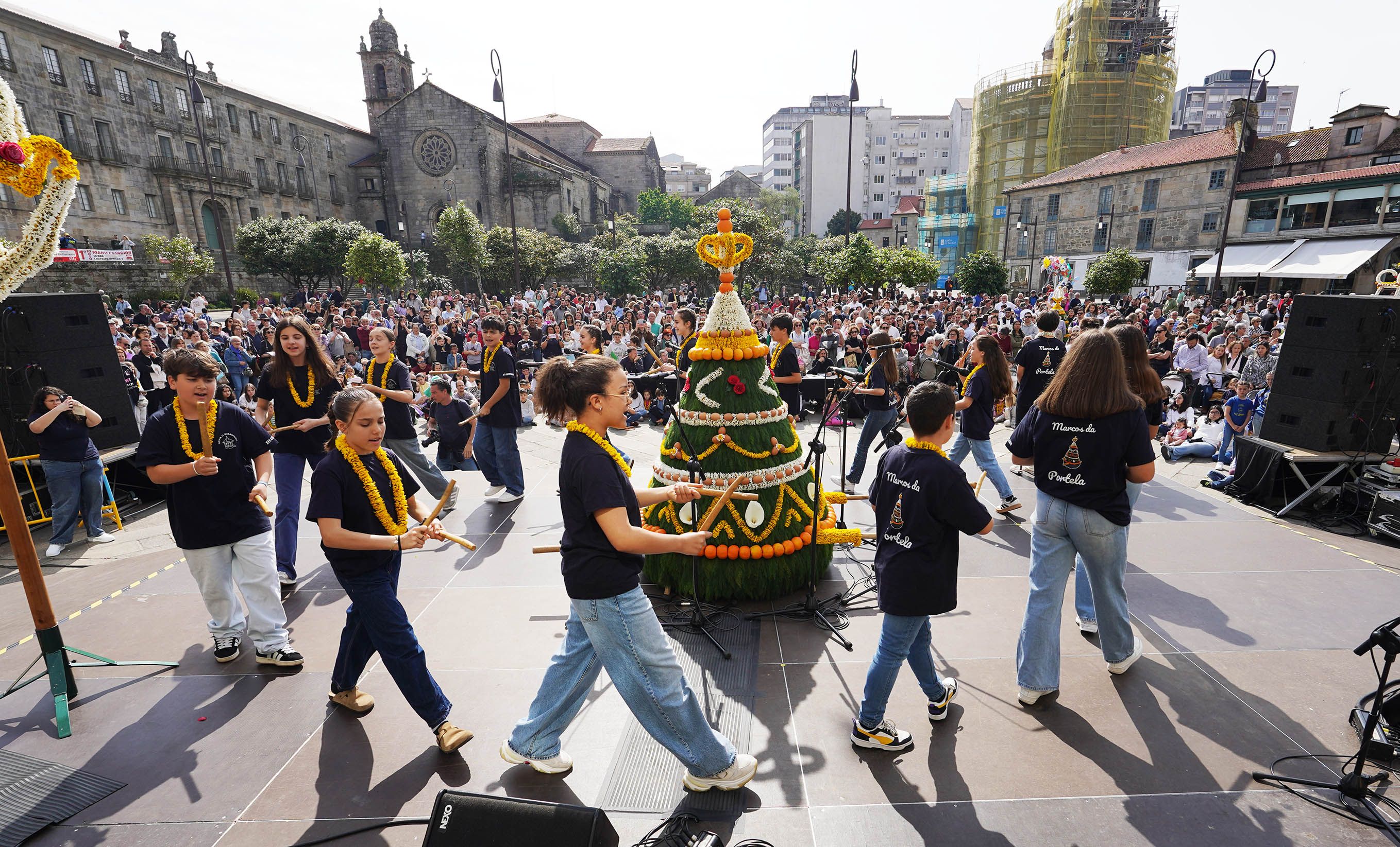 Festa dos Maios en Pontevedra