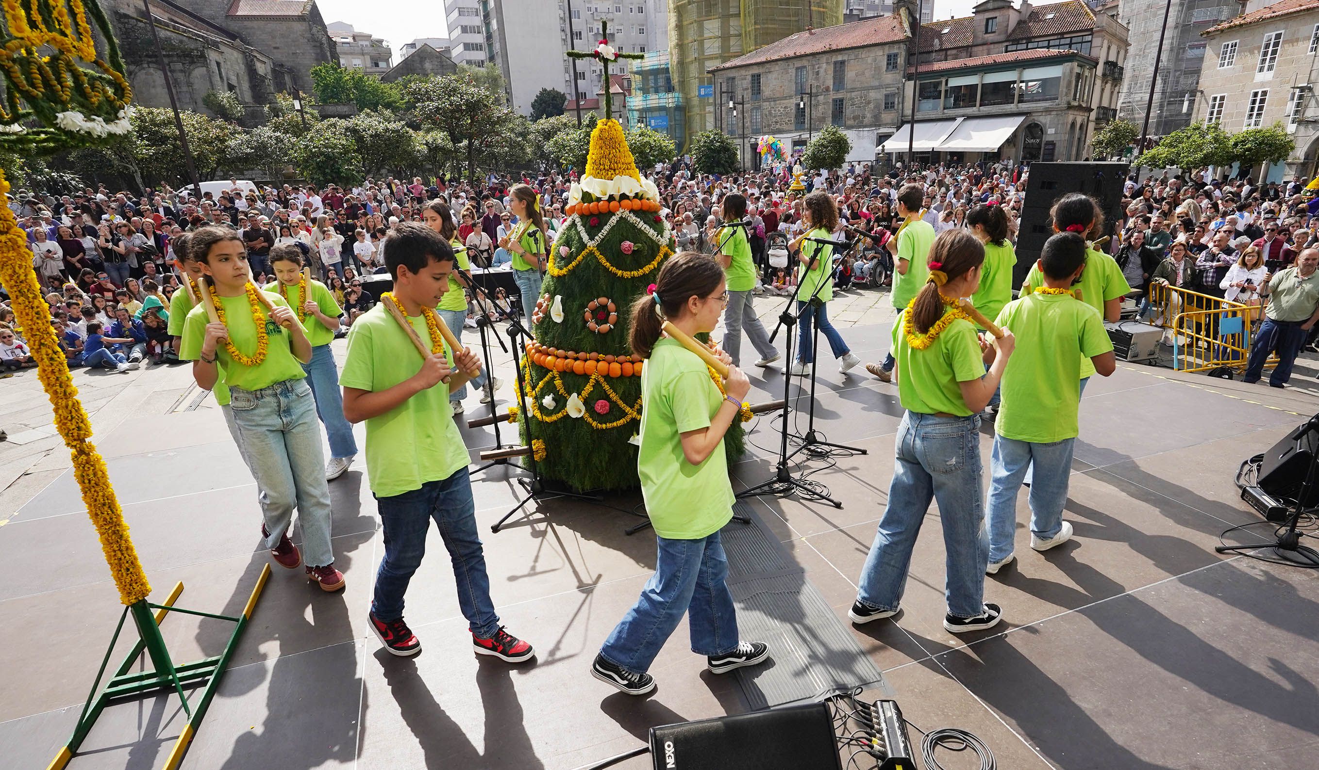 Festa dos Maios en Pontevedra