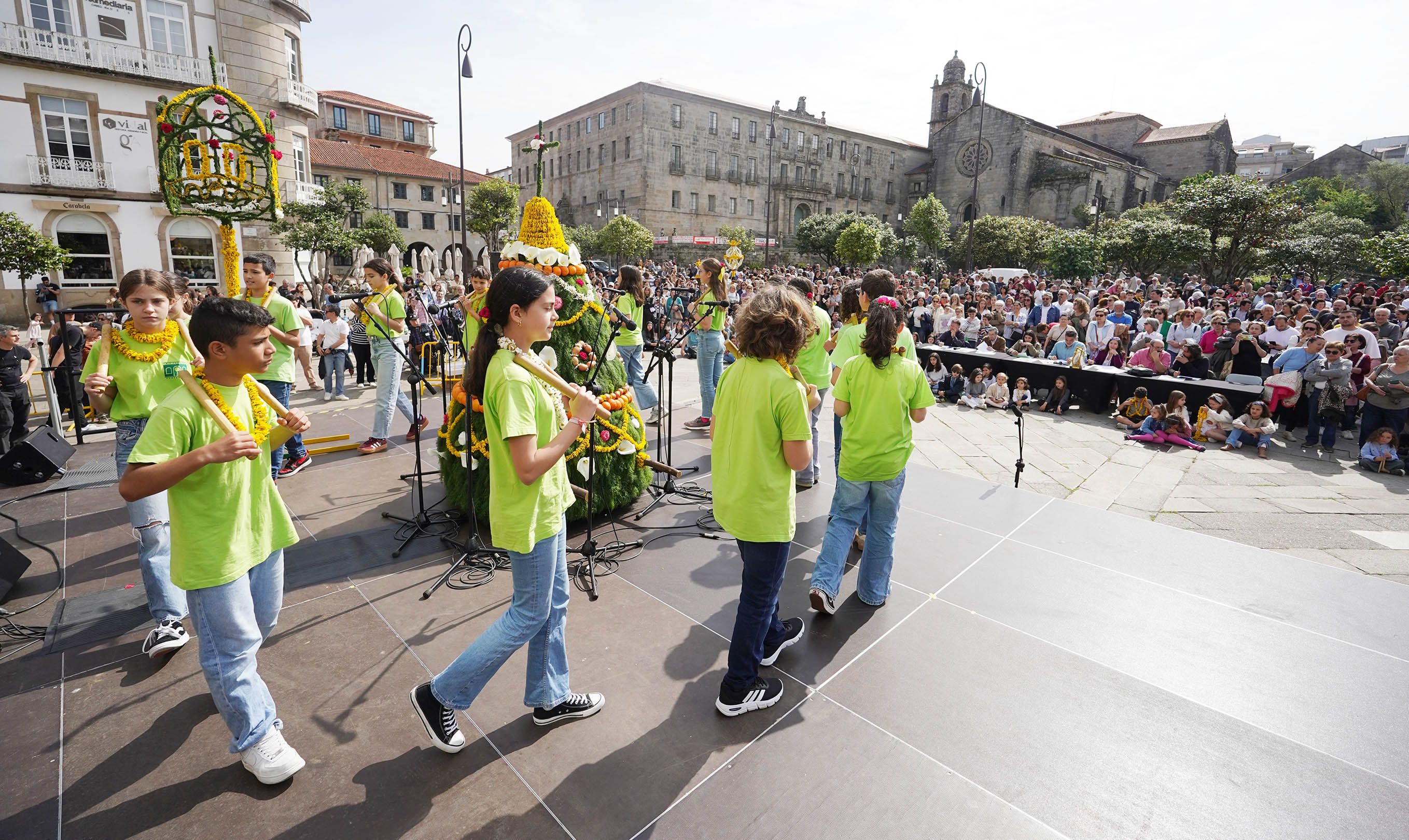 Festa dos Maios en Pontevedra