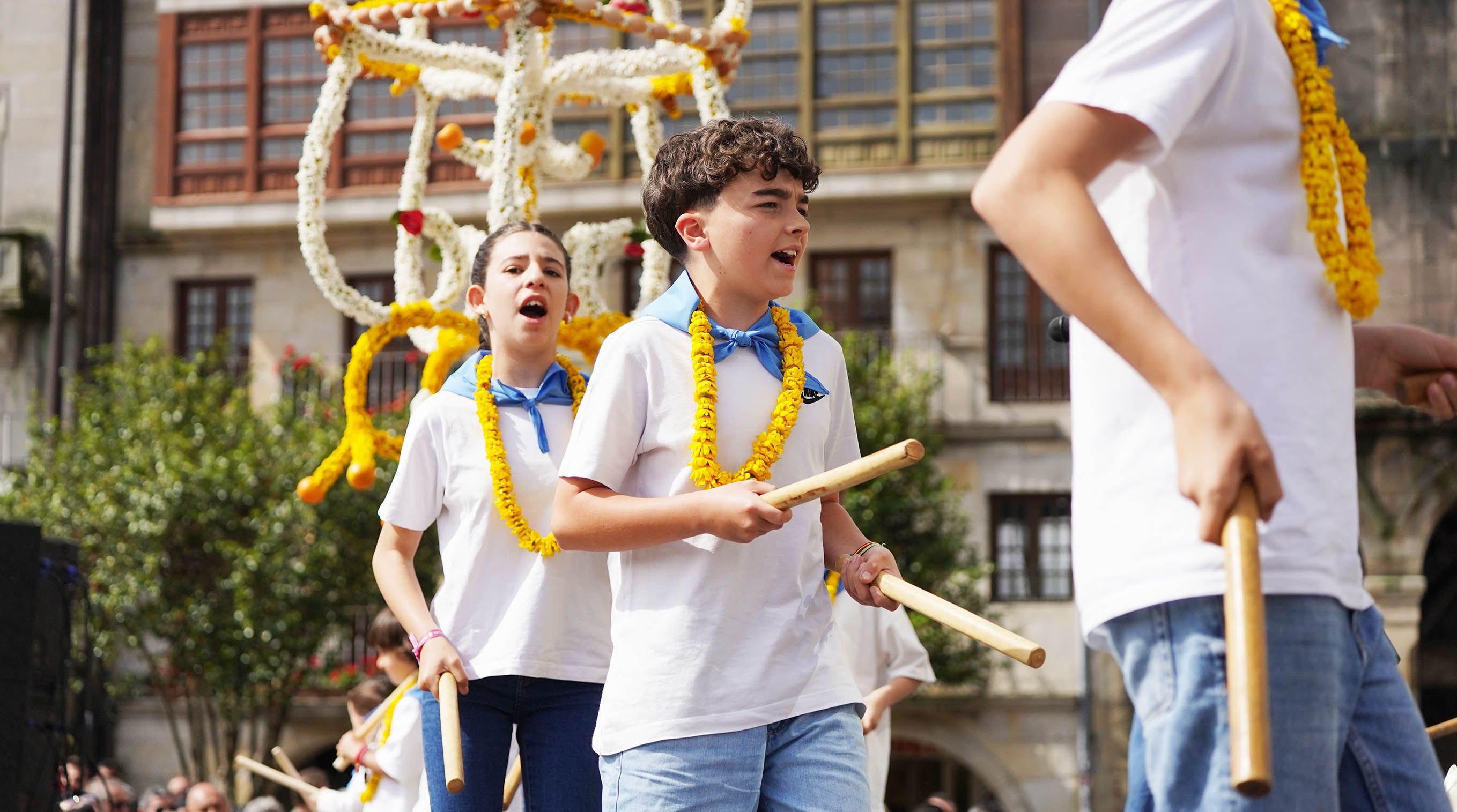 Festa dos Maios en Pontevedra