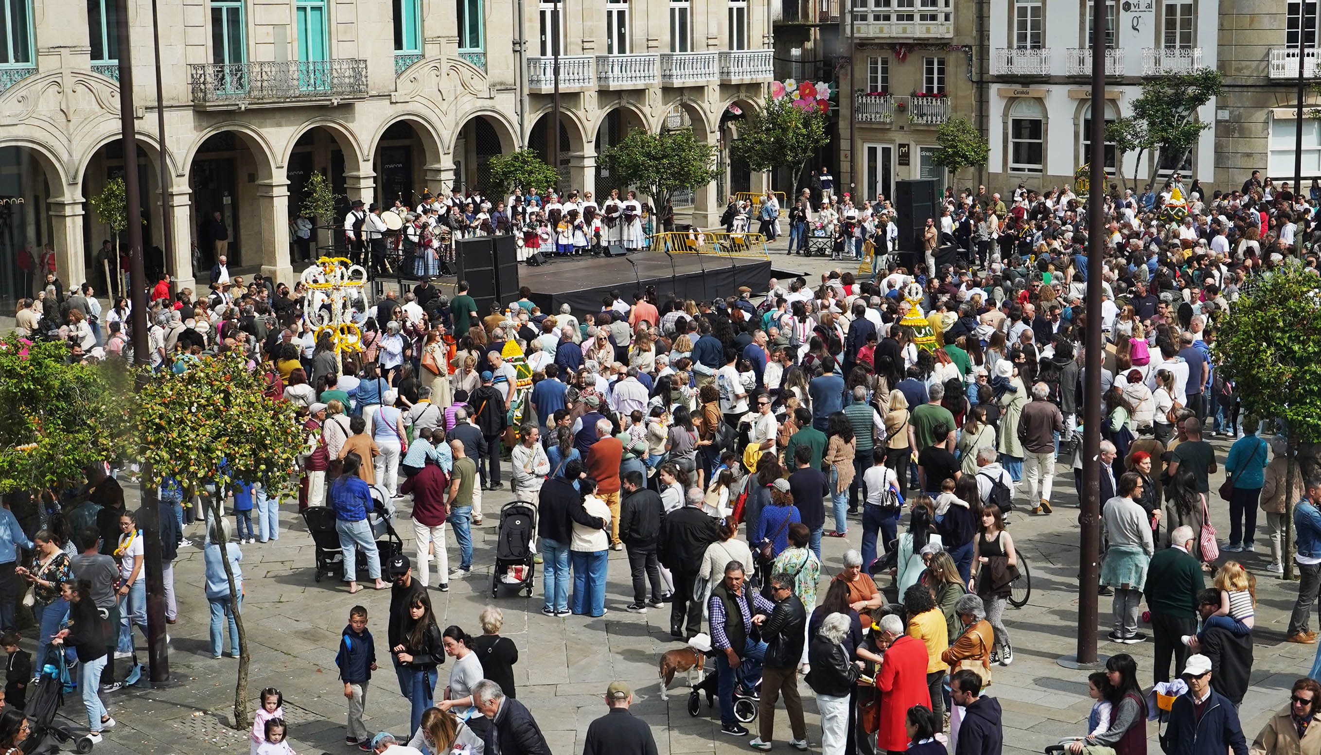 Festa dos Maios en Pontevedra