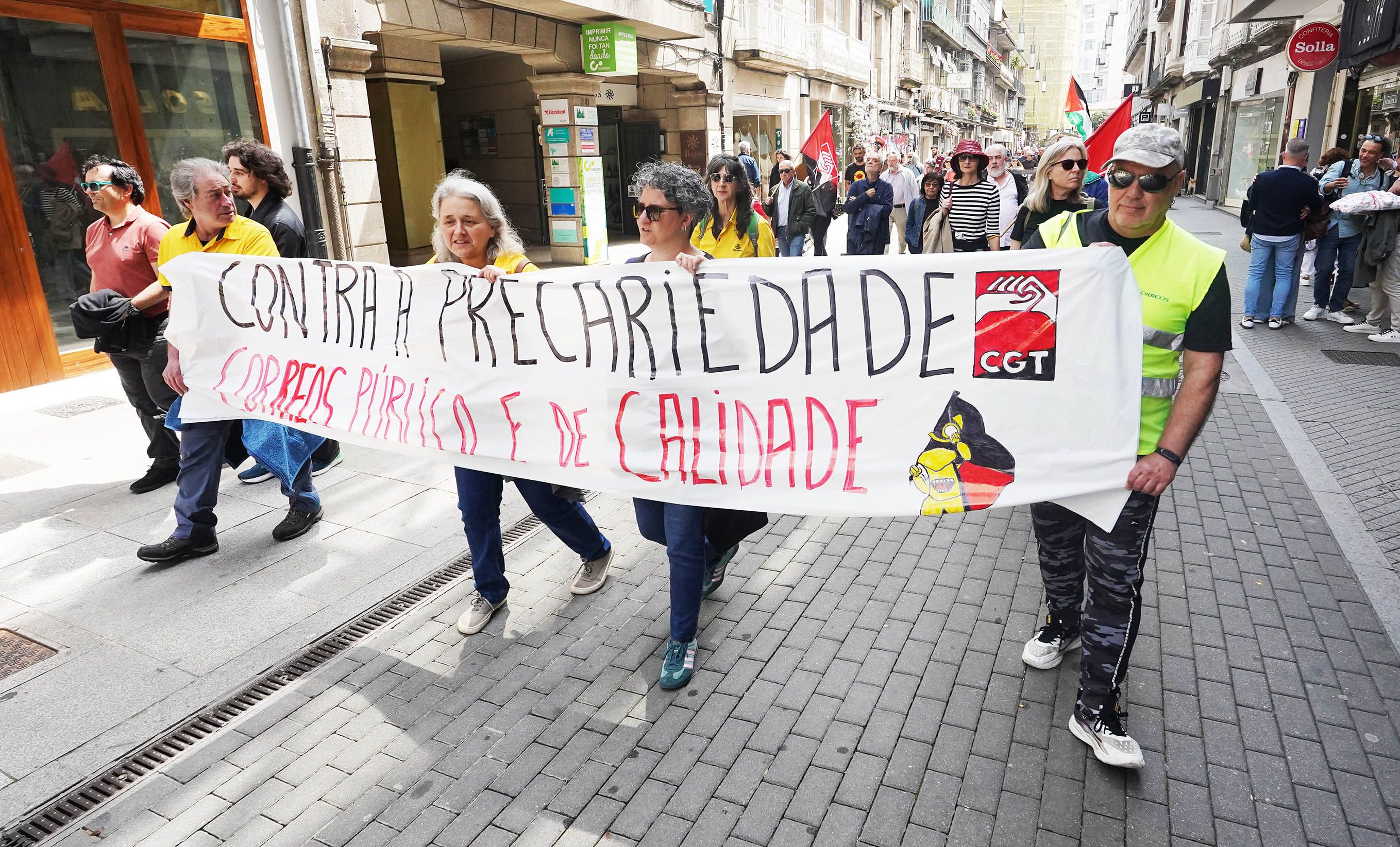 Manifestación de la CGT el 1 de mayo de 2026