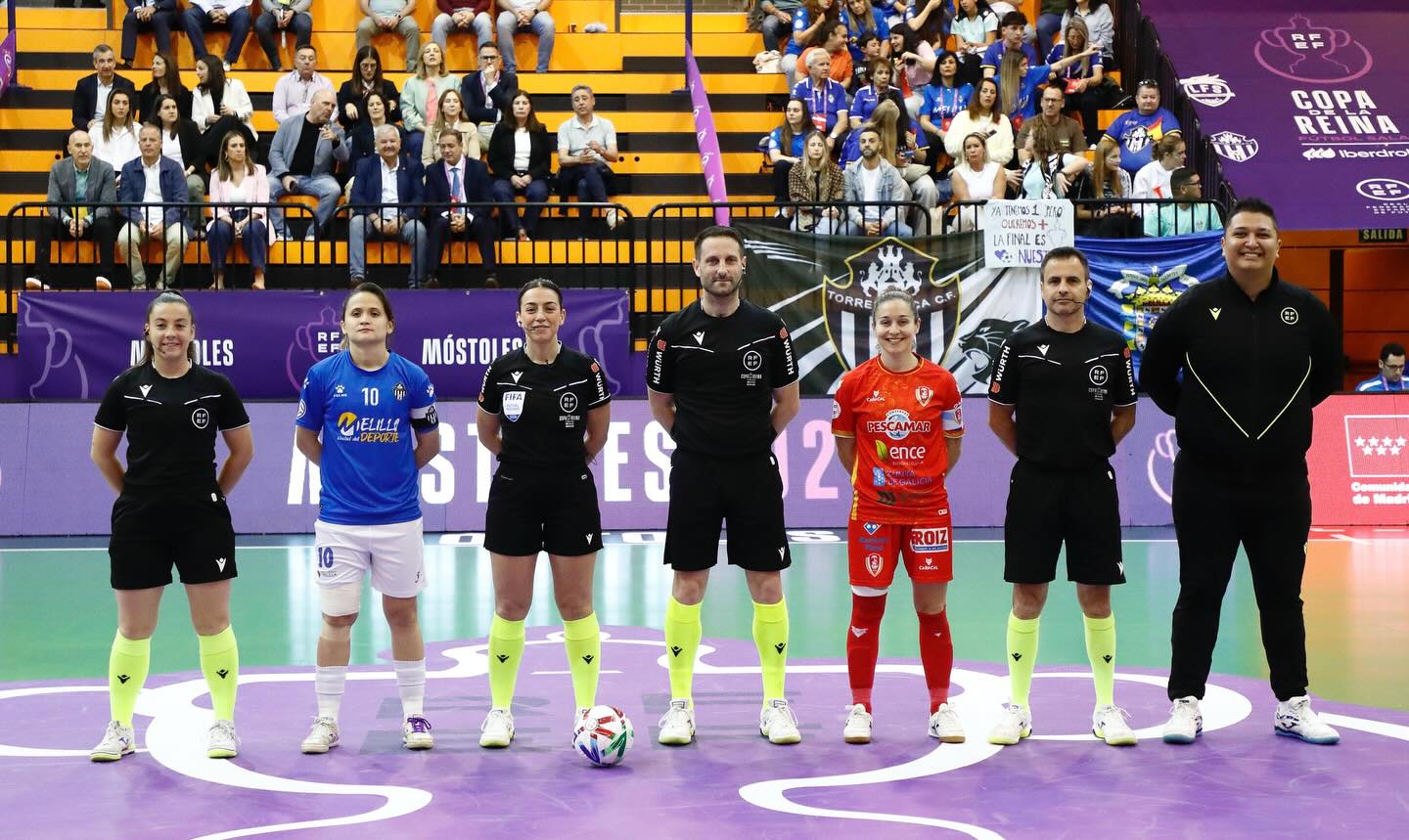 Semifinales de la Copa de la Reina entre Melilla y Poio Pescamar
