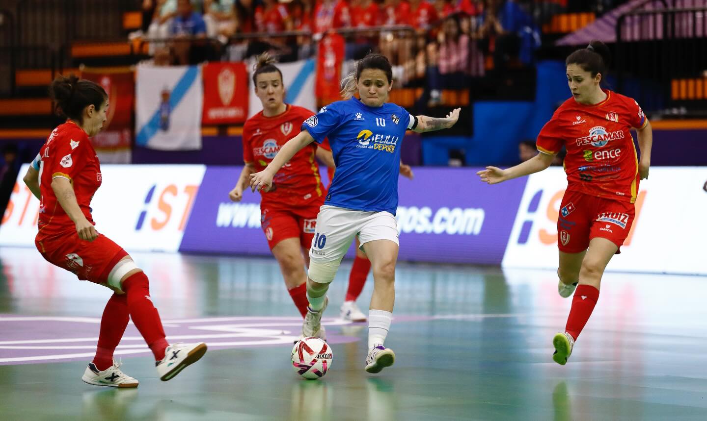 Semifinales de la Copa de la Reina entre Melilla y Poio Pescamar