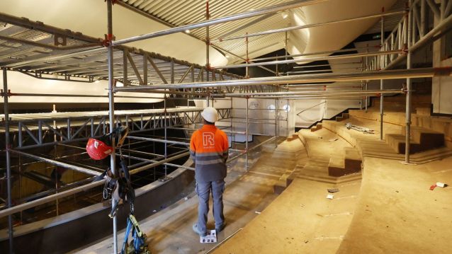 Obras de emergencia en el Teatro Principal