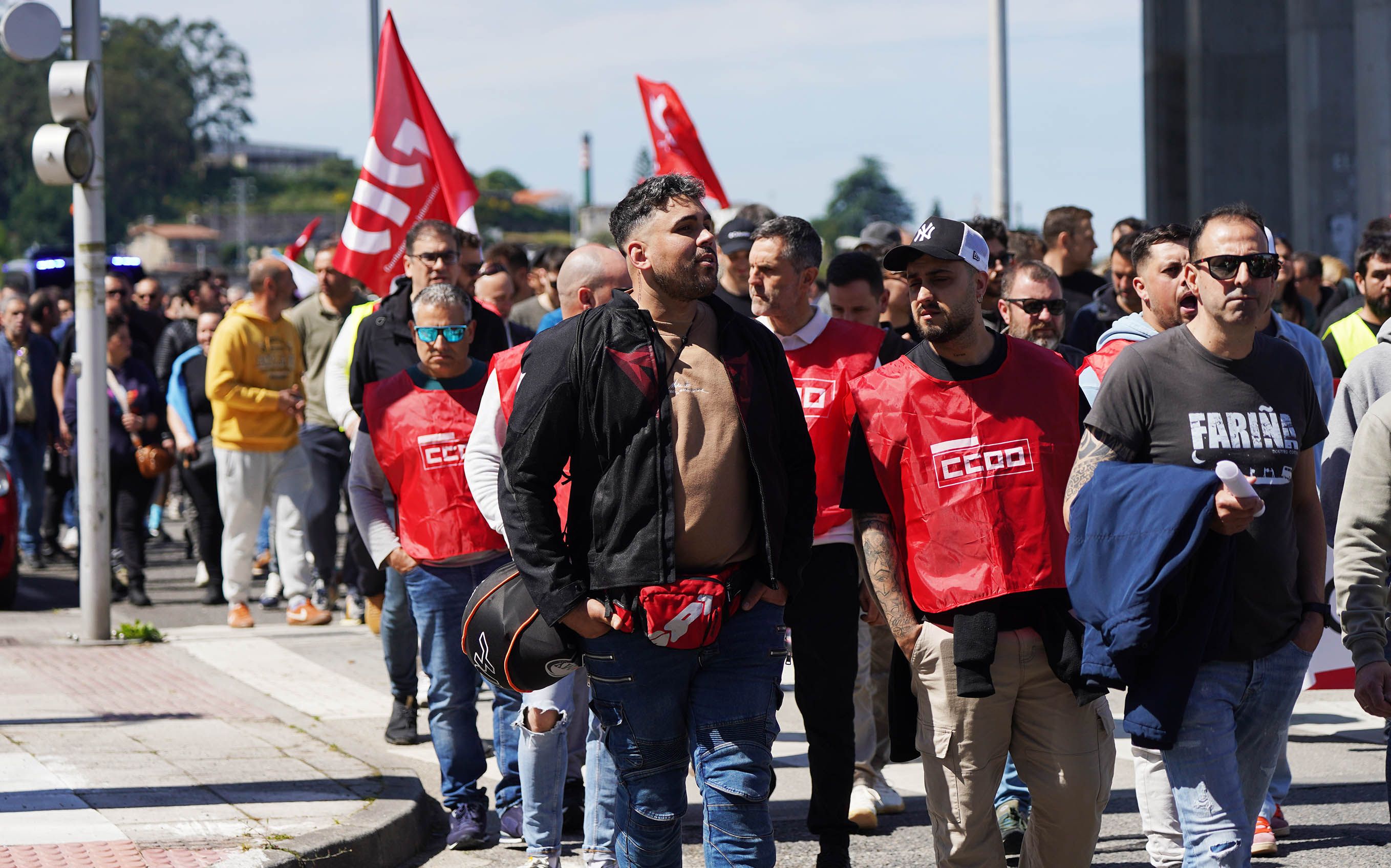 Manifestación del metal en Pontevedra