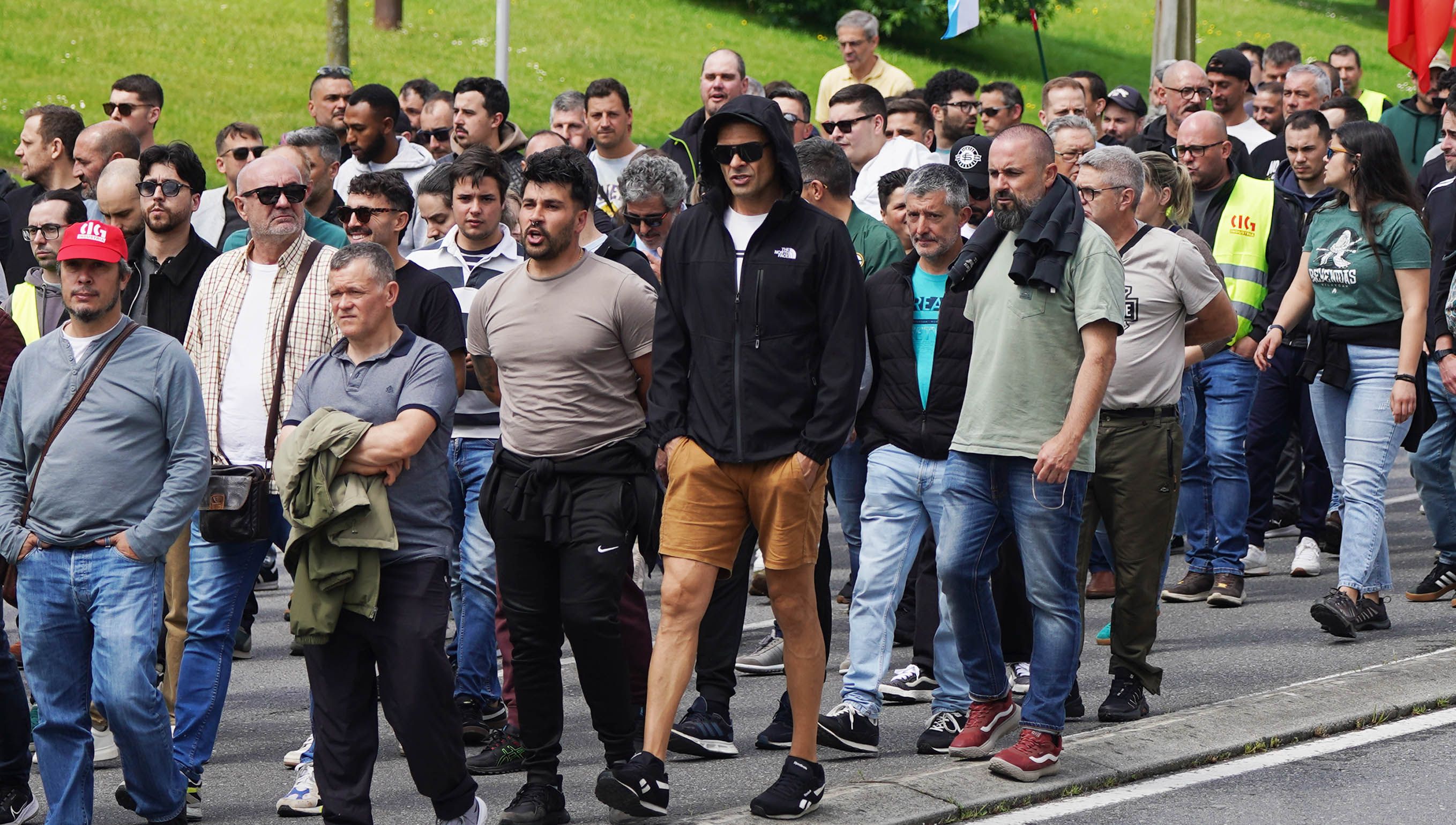 Manifestación del metal en Pontevedra